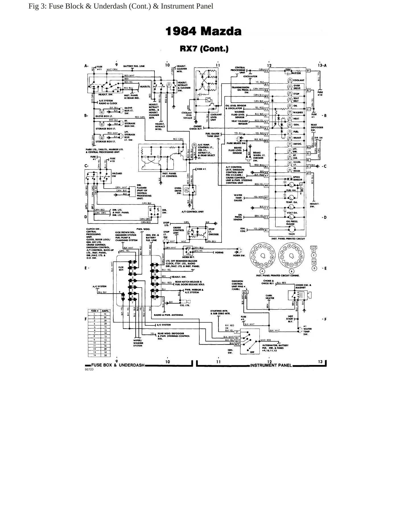 1984 Mazda RX-7 Service and Repair Manual preview page 6