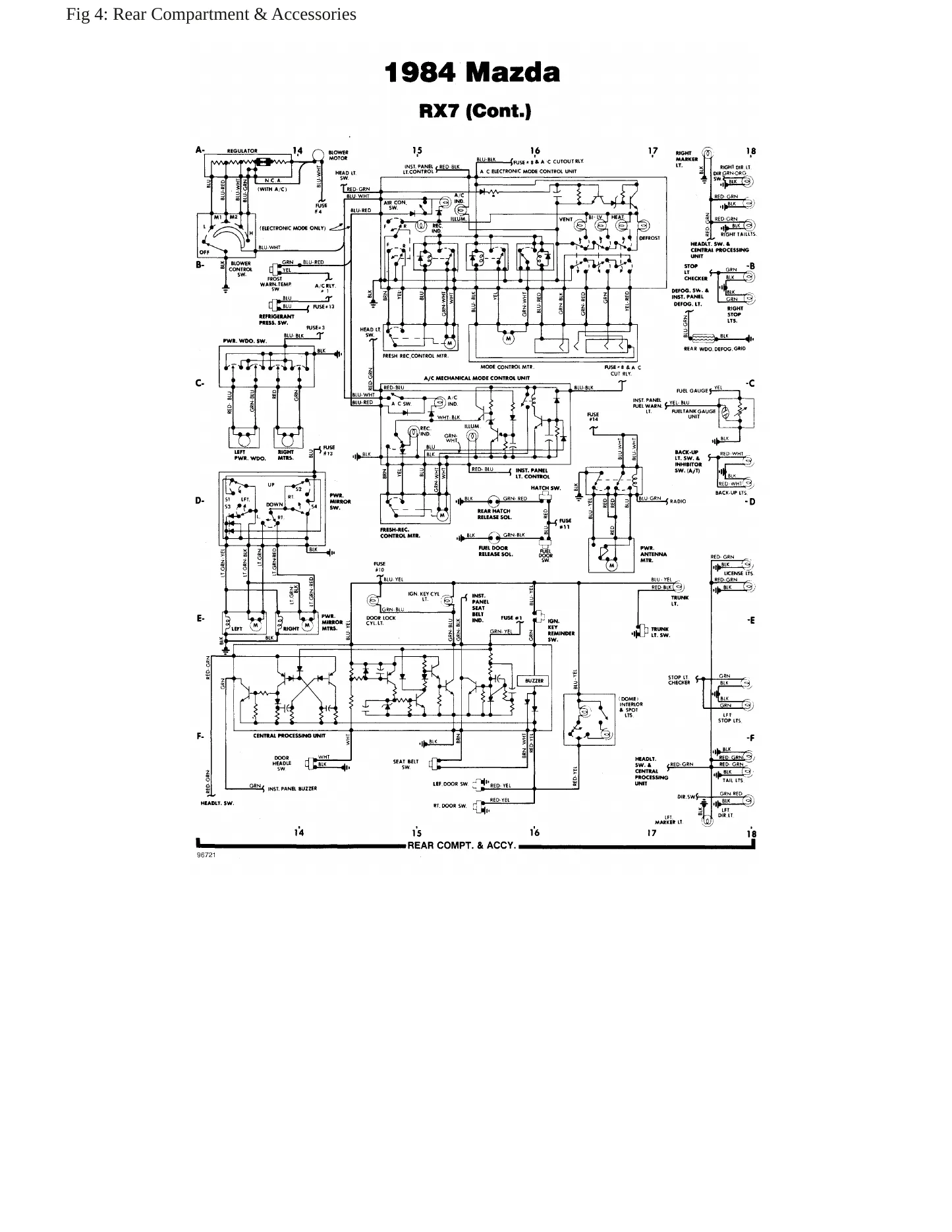 1984 Mazda RX-7 Service and Repair Manual preview page 7