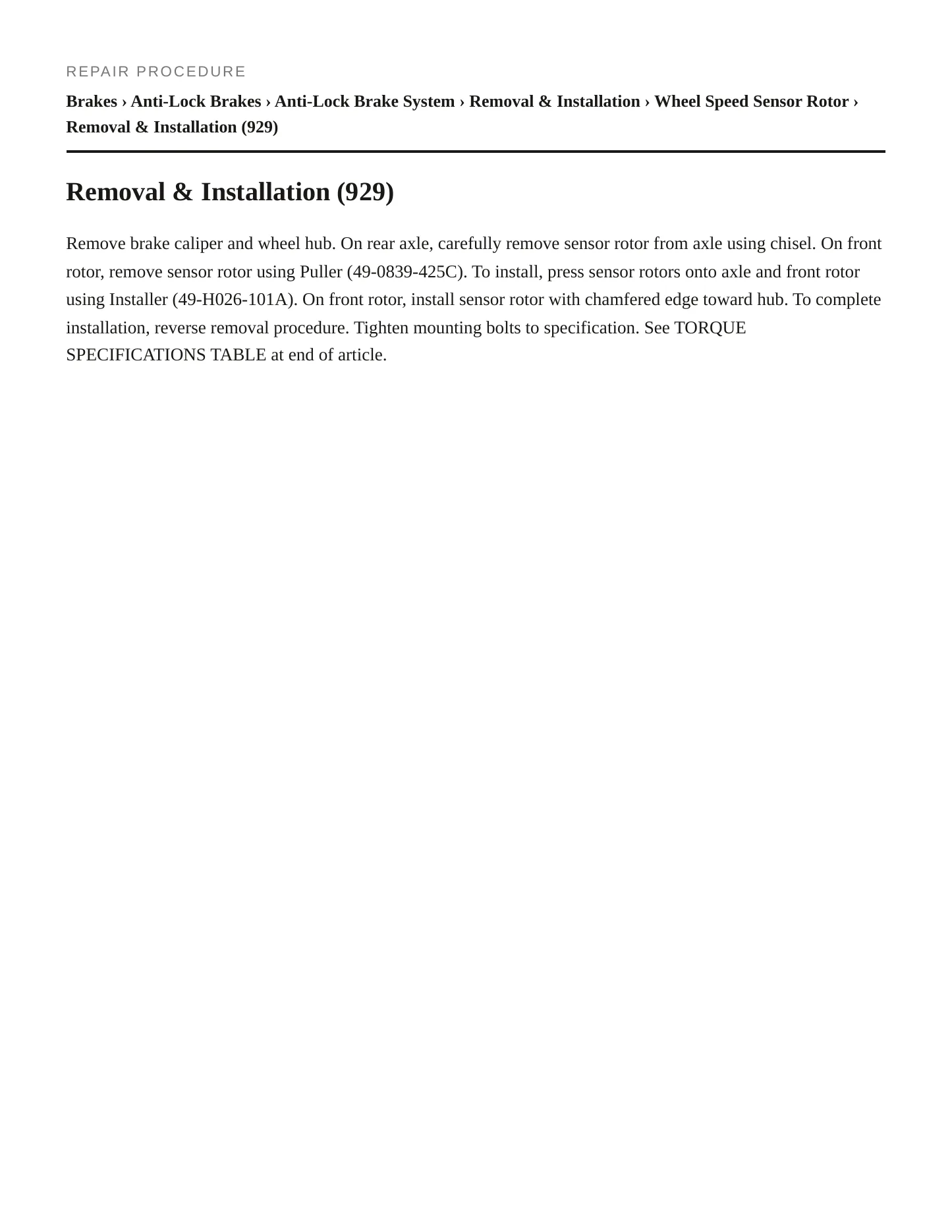 1989 Mazda 929 Service and Repair Manual preview page 3