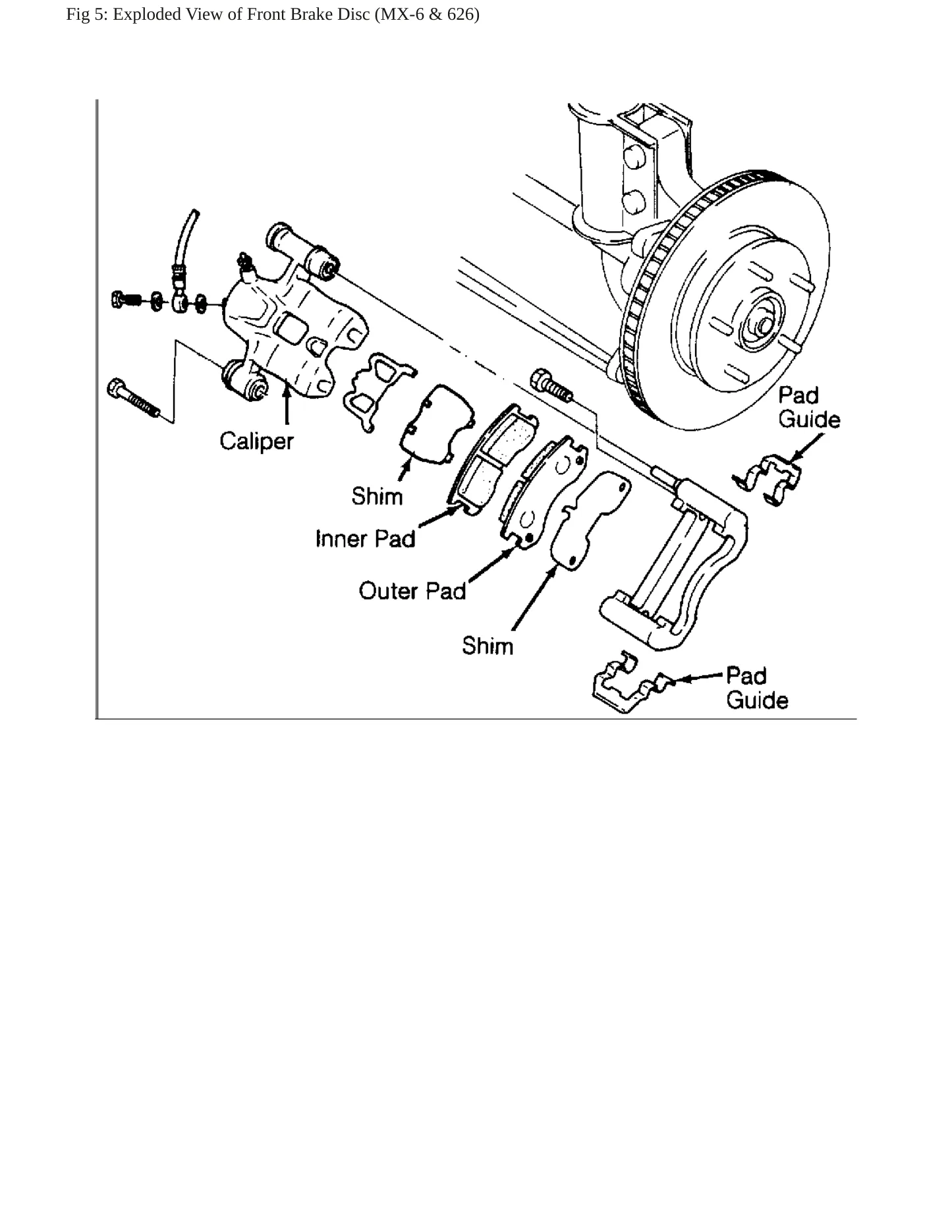 1990 Mazda B2200 Service and Repair Manual preview page 9