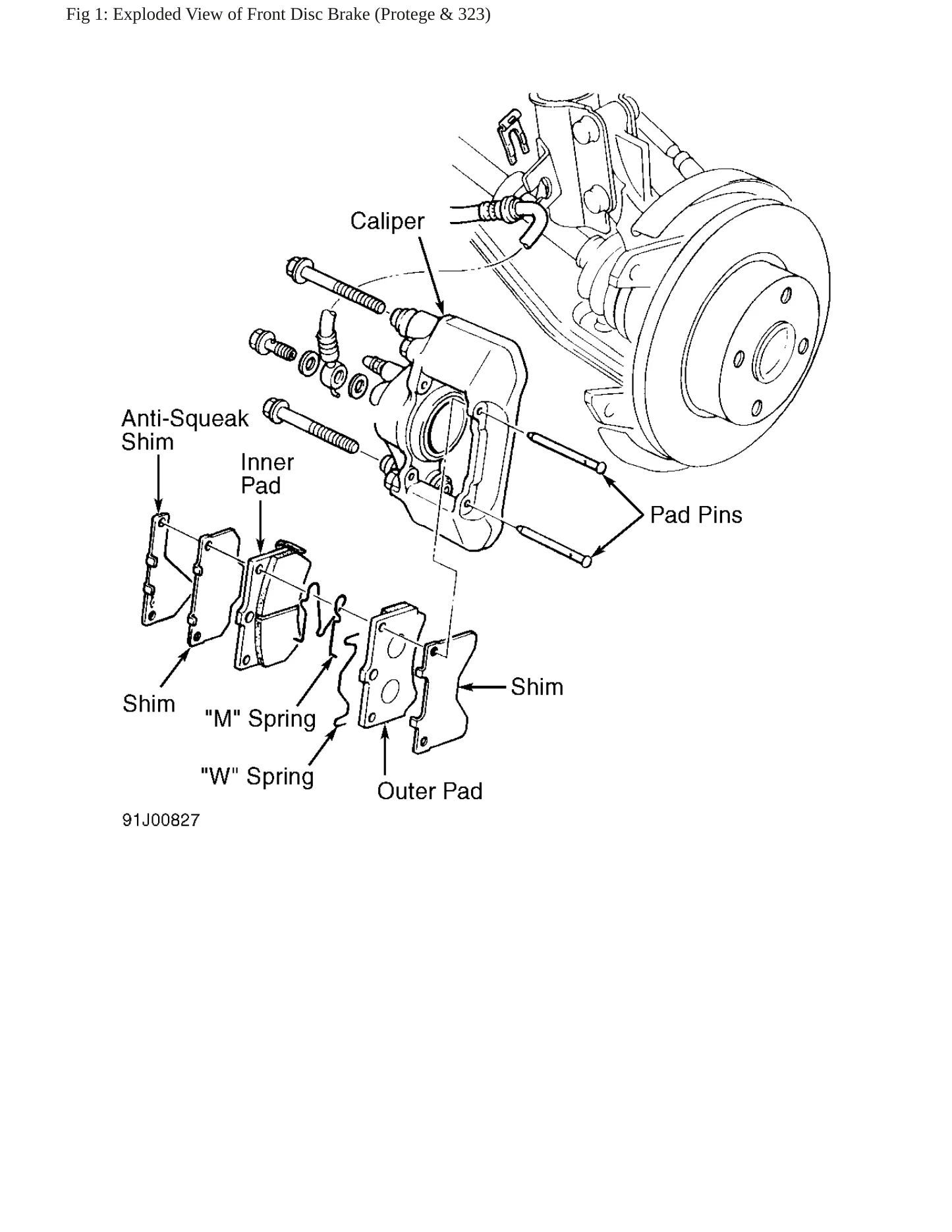 1990 Mazda B2600 Service and Repair Manual preview page 5