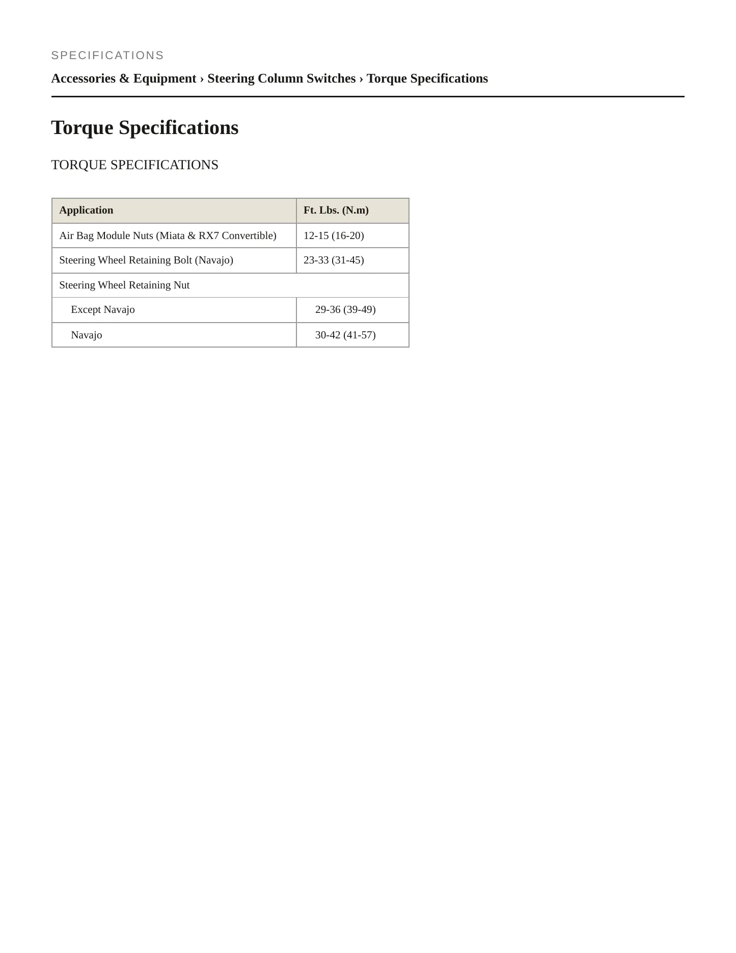 1991 Mazda B2600 Service and Repair Manual preview page 2