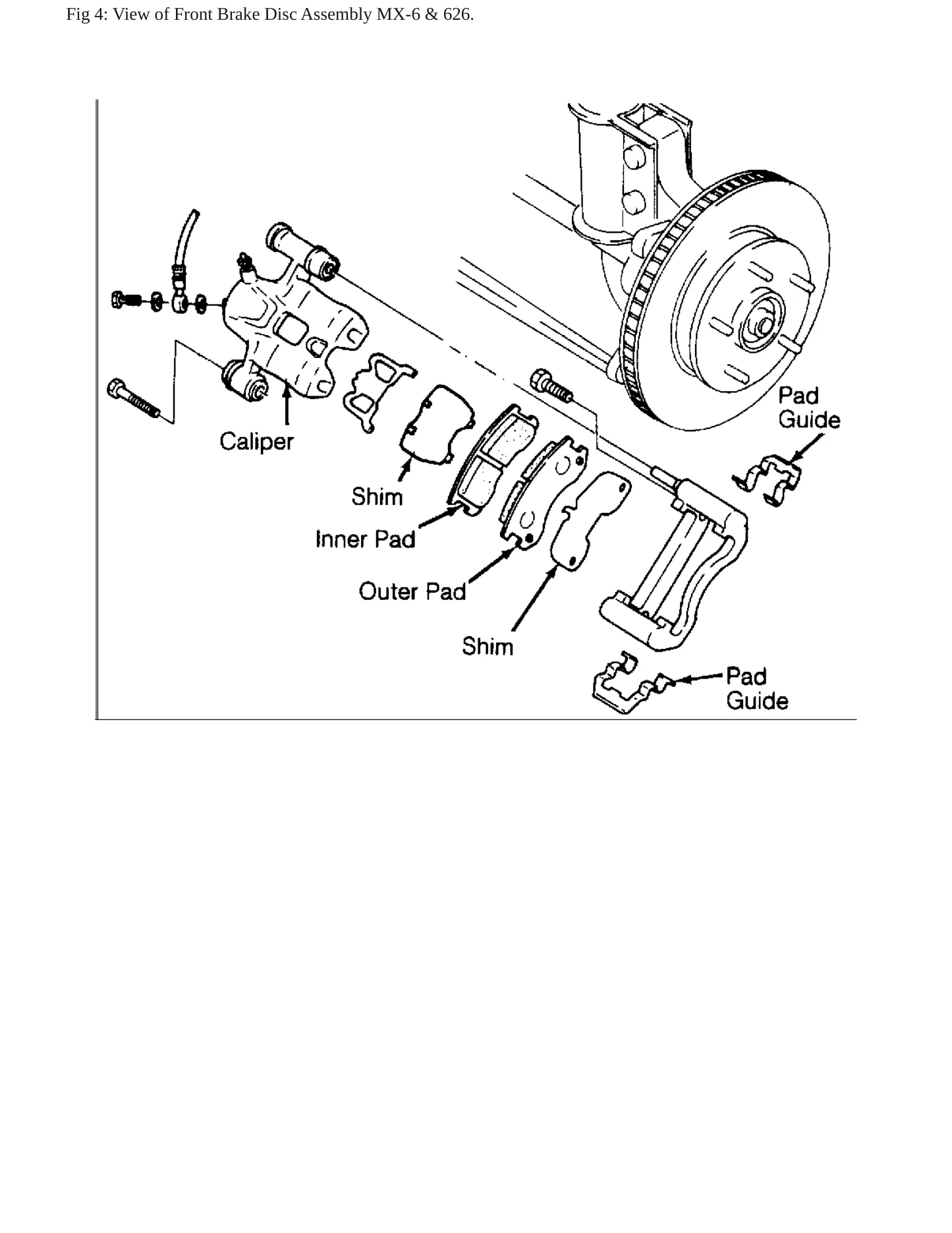 1991 Mazda B2600 Service and Repair Manual preview page 7