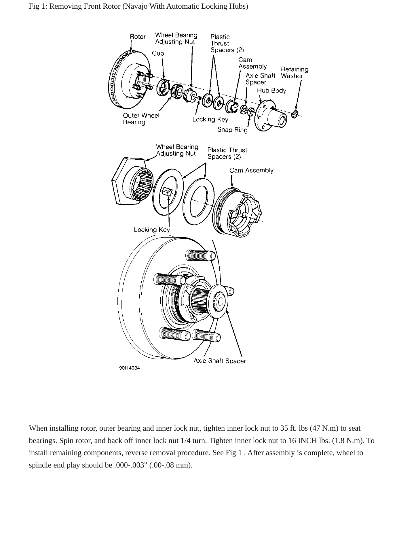 1993 Mazda Navajo Service and Repair Manual preview page 5