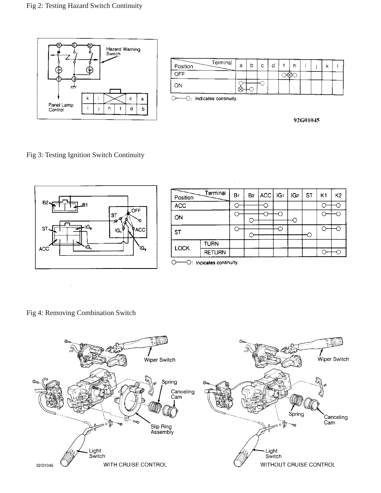 1993 Mazda Protege Service and Repair Manual preview page 3