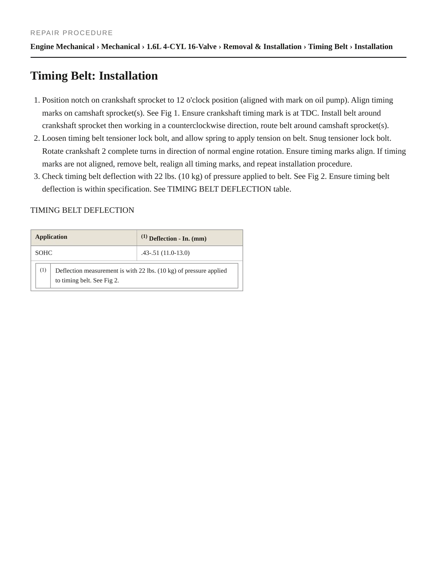 1994 Mazda 323 Service and Repair Manual preview page 3