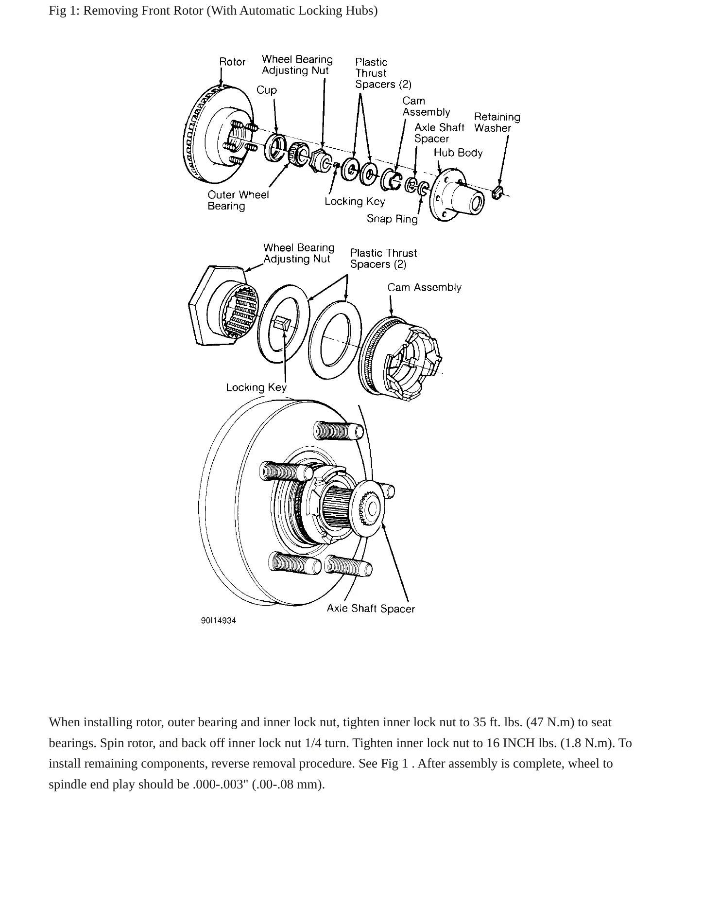 1994 Mazda B2300 Service and Repair Manual preview page 4