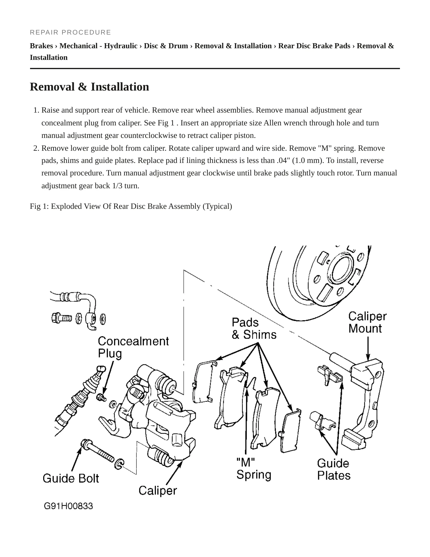 1994 Mazda MX-3 Service and Repair Manual preview page 3