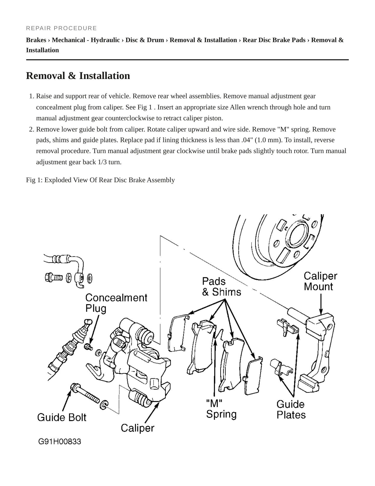 1995 Mazda Protege Service and Repair Manual preview page 5