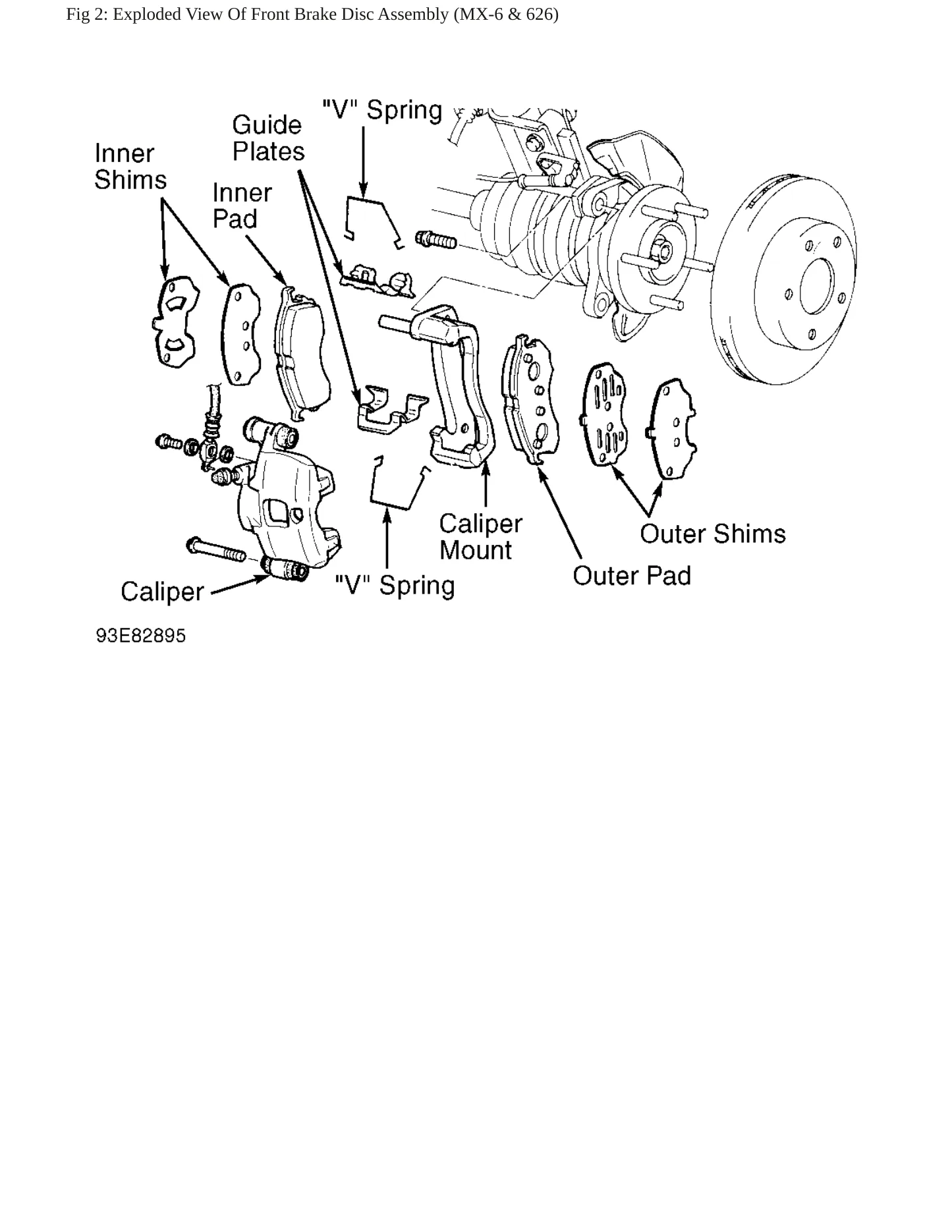 1997 Mazda MX-6 Service and Repair Manual preview page 7