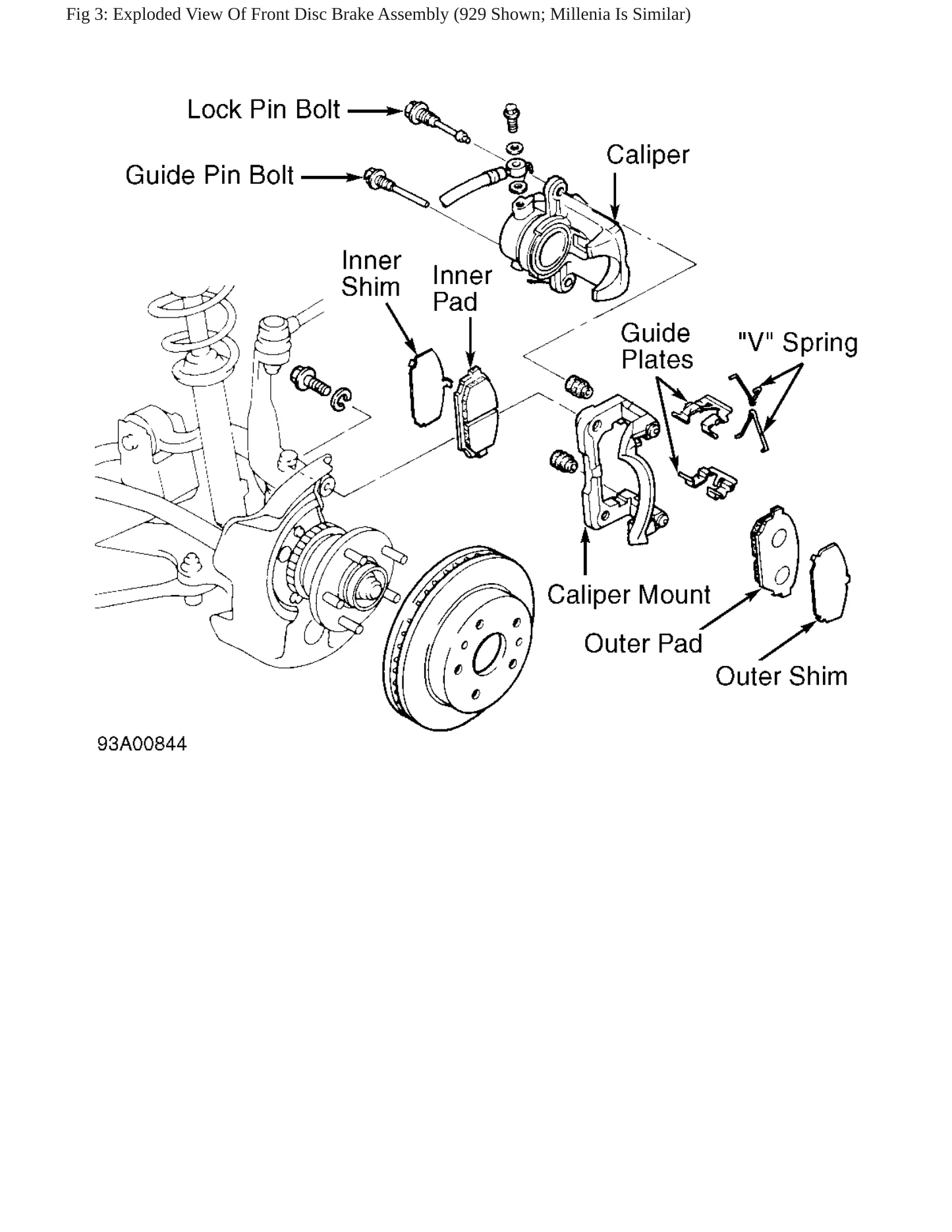1997 Mazda MX-6 Service and Repair Manual preview page 8
