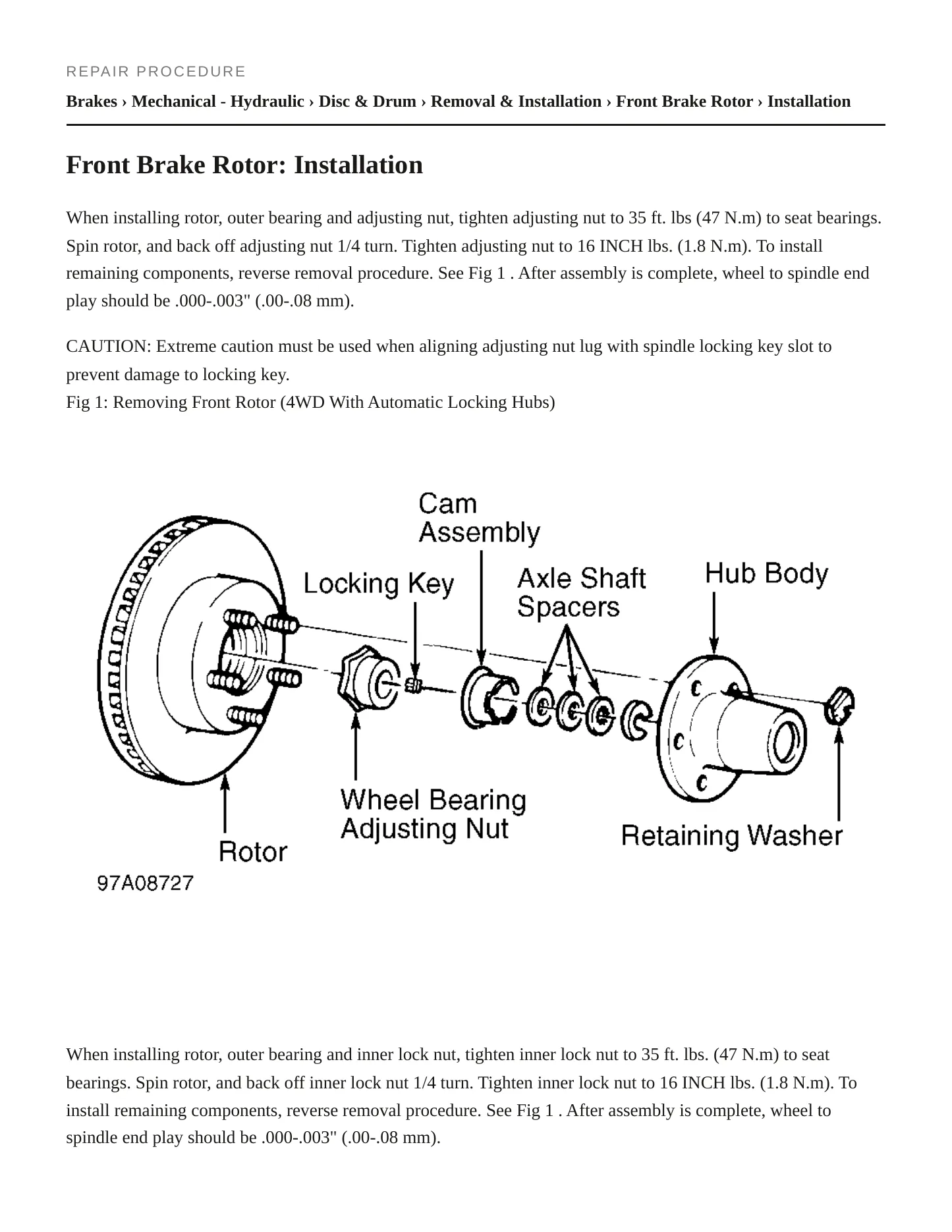 1998 Mazda B3000 Service and Repair Manual preview page 5