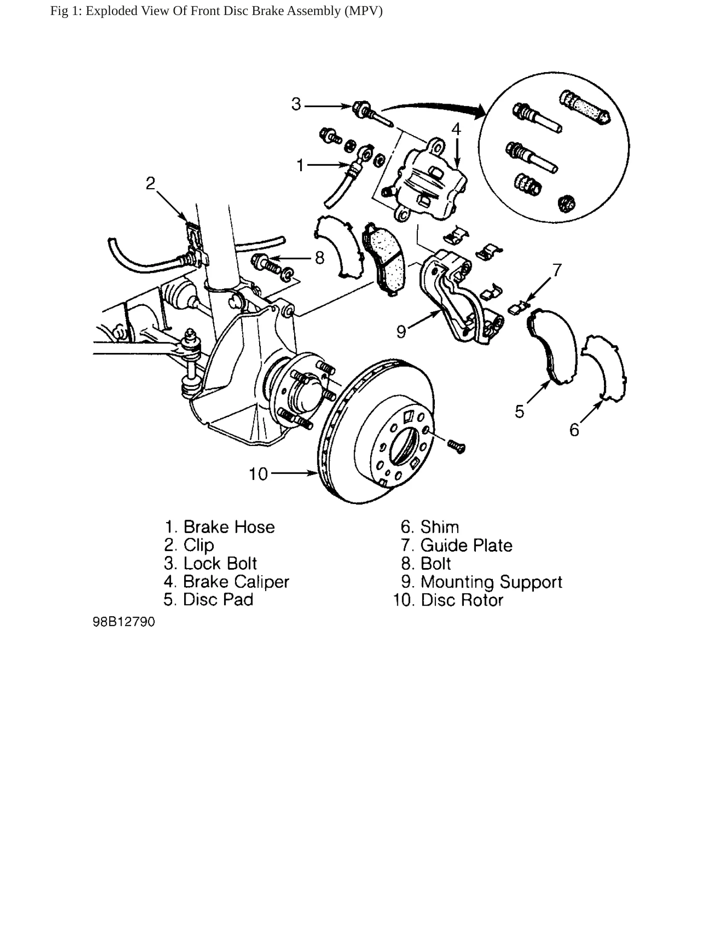 1998 Mazda Millenia Service and Repair Manual preview page 5