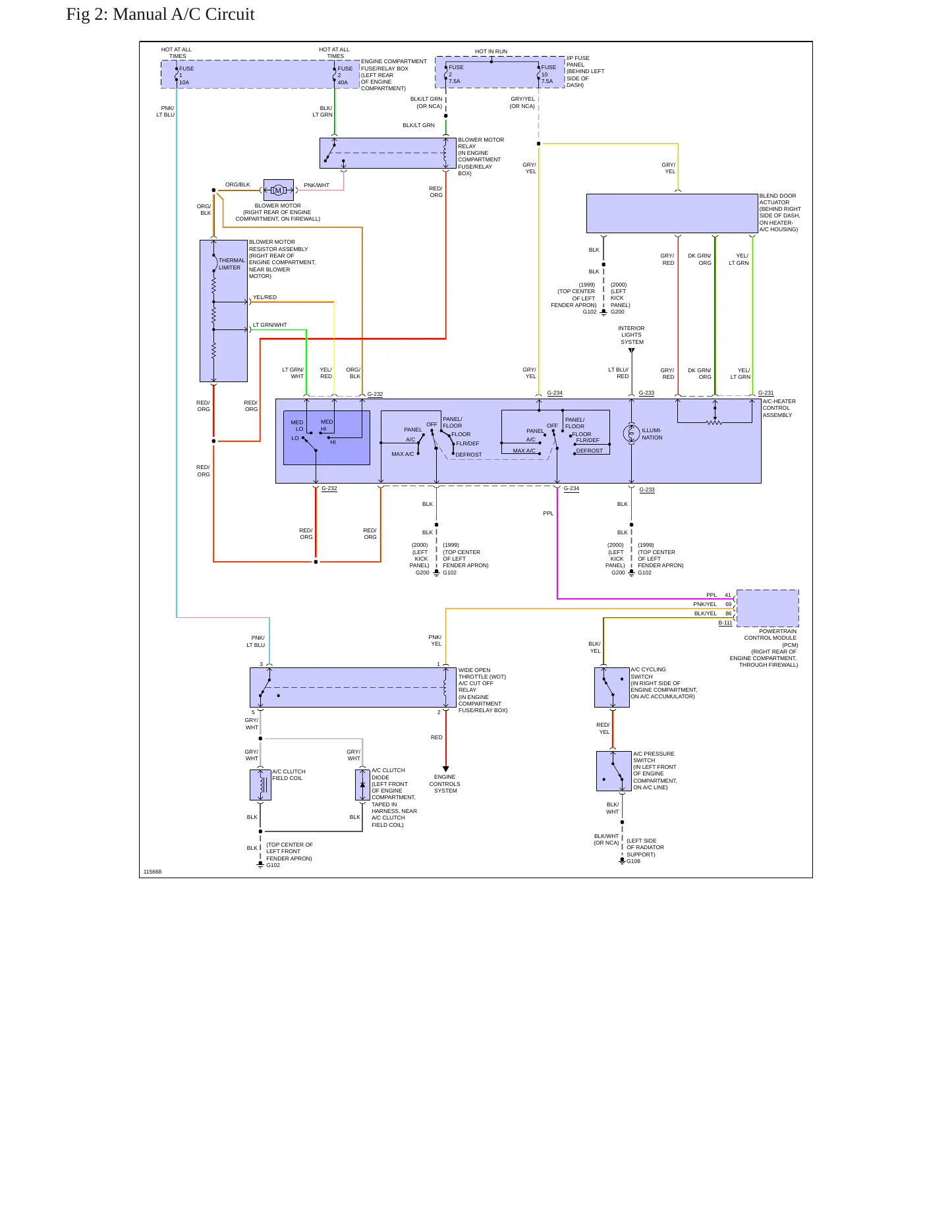 1999 Mazda B4000 Service and Repair Manual preview page 7