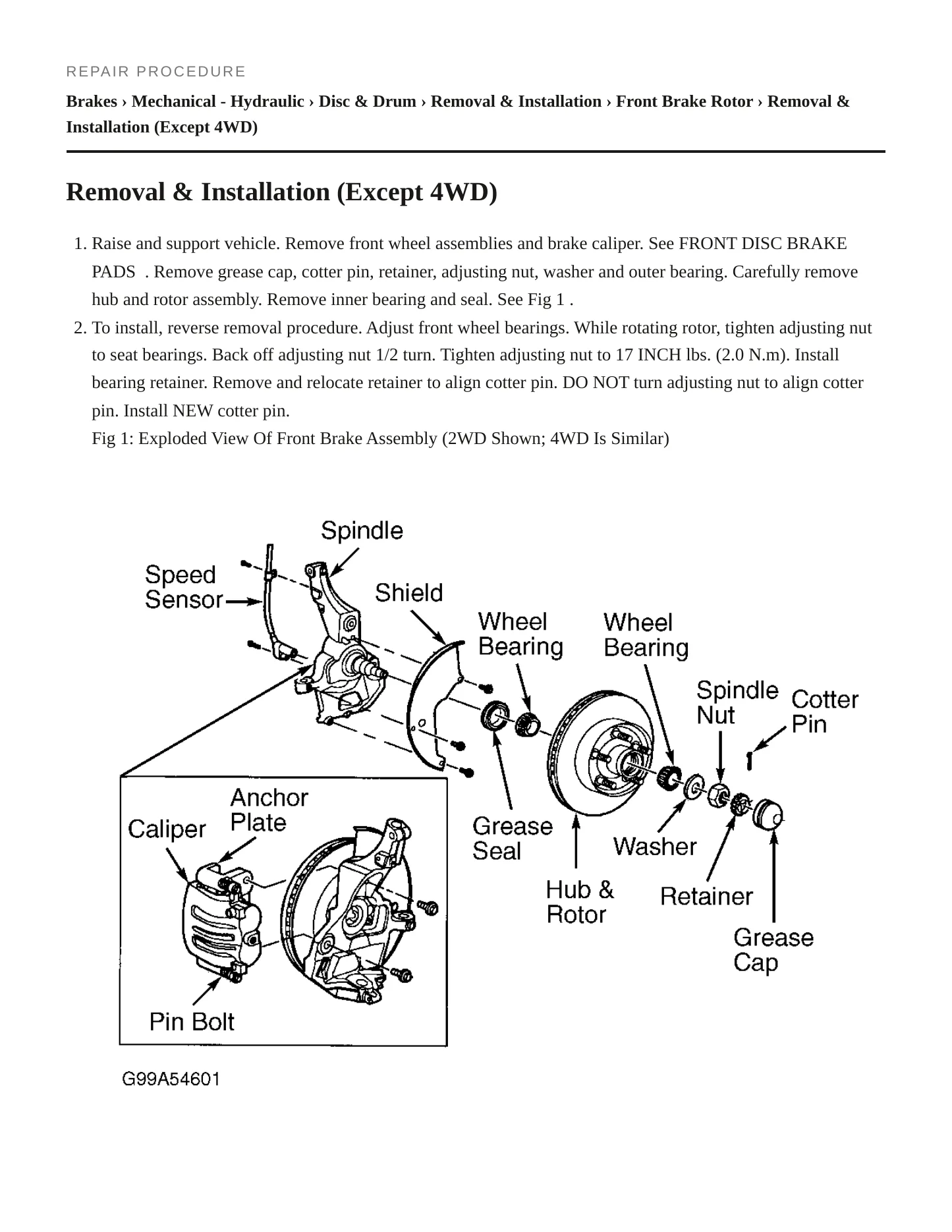 2000 Mazda B4000 Service and Repair Manual preview page 5