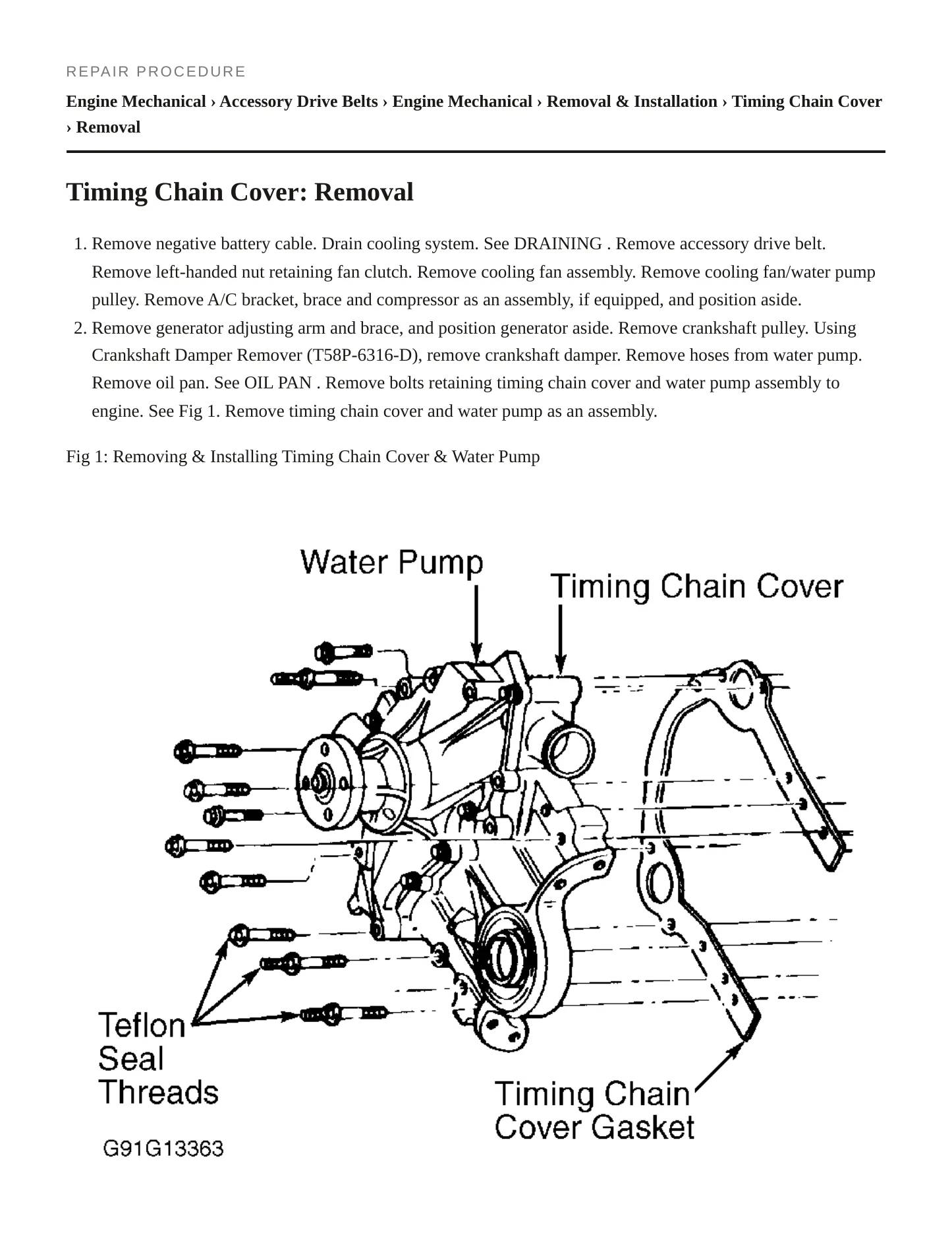 2001 Mazda B3000 Service and Repair Manual preview page 5