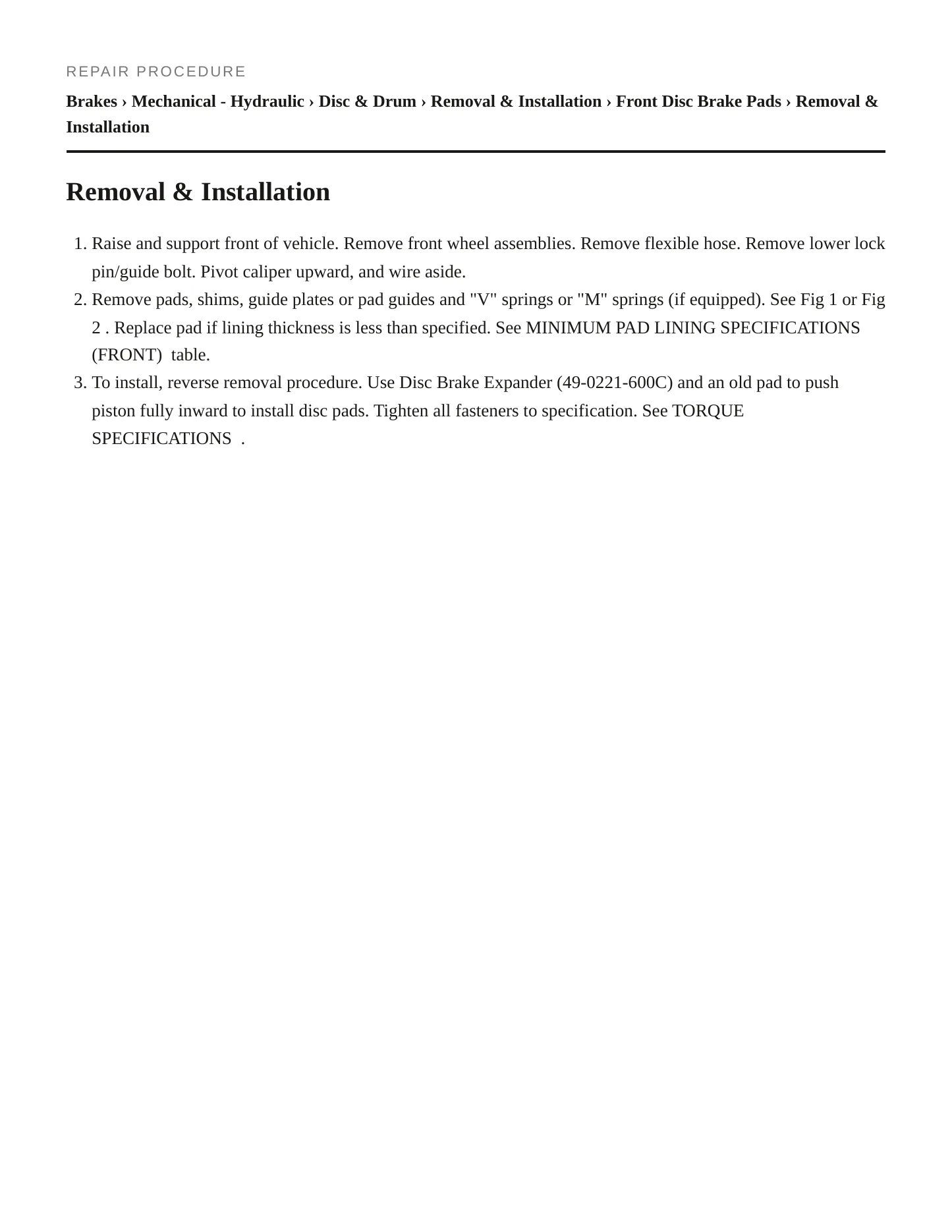2001 Mazda Millenia Service and Repair Manual preview page 5