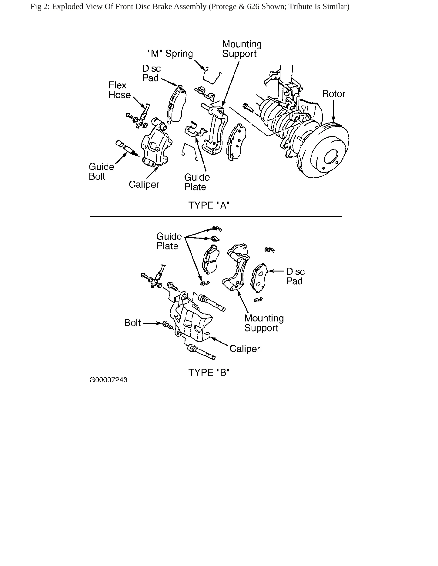 2001 Mazda Millenia Service and Repair Manual preview page 7