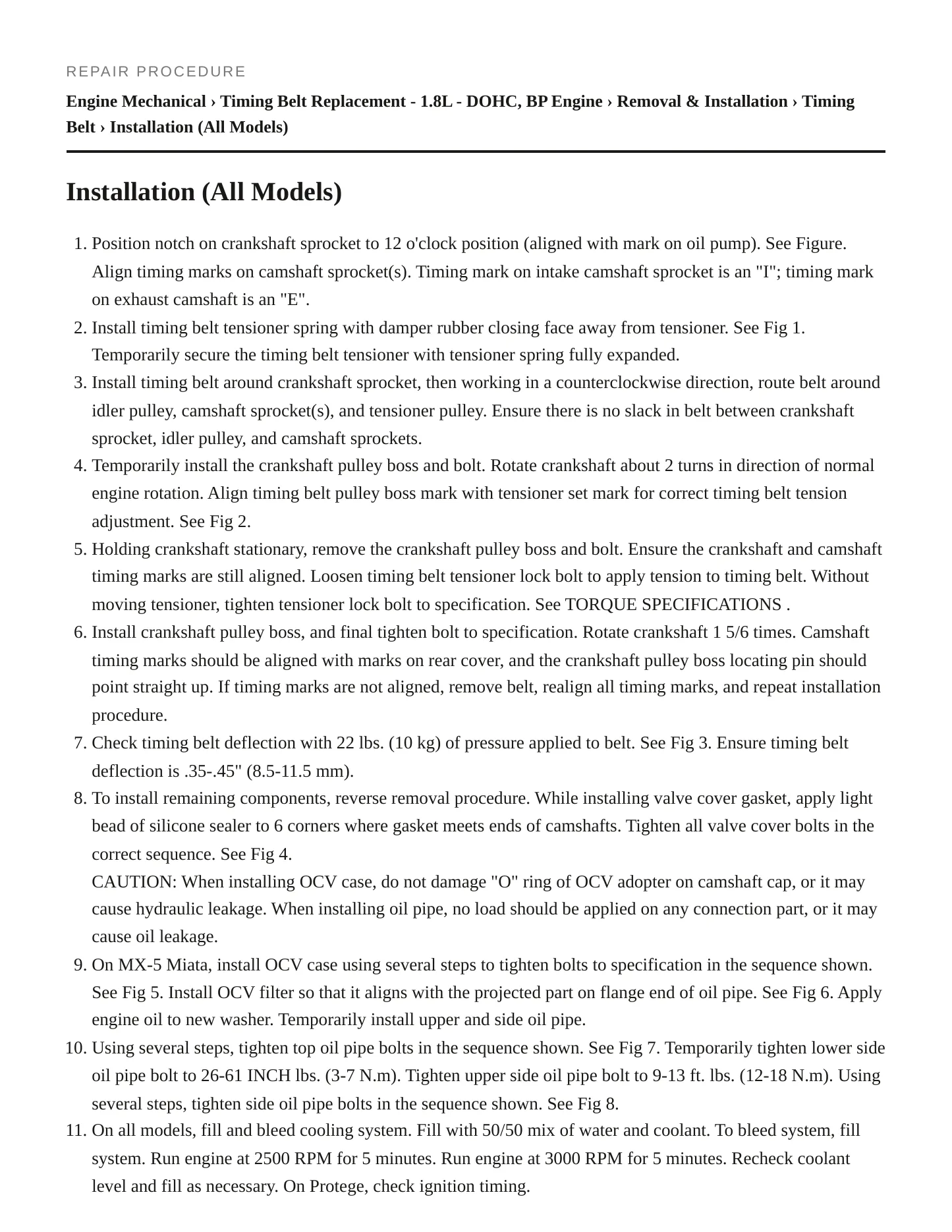 2005 Mazda Miata Service and Repair Manual preview page 4