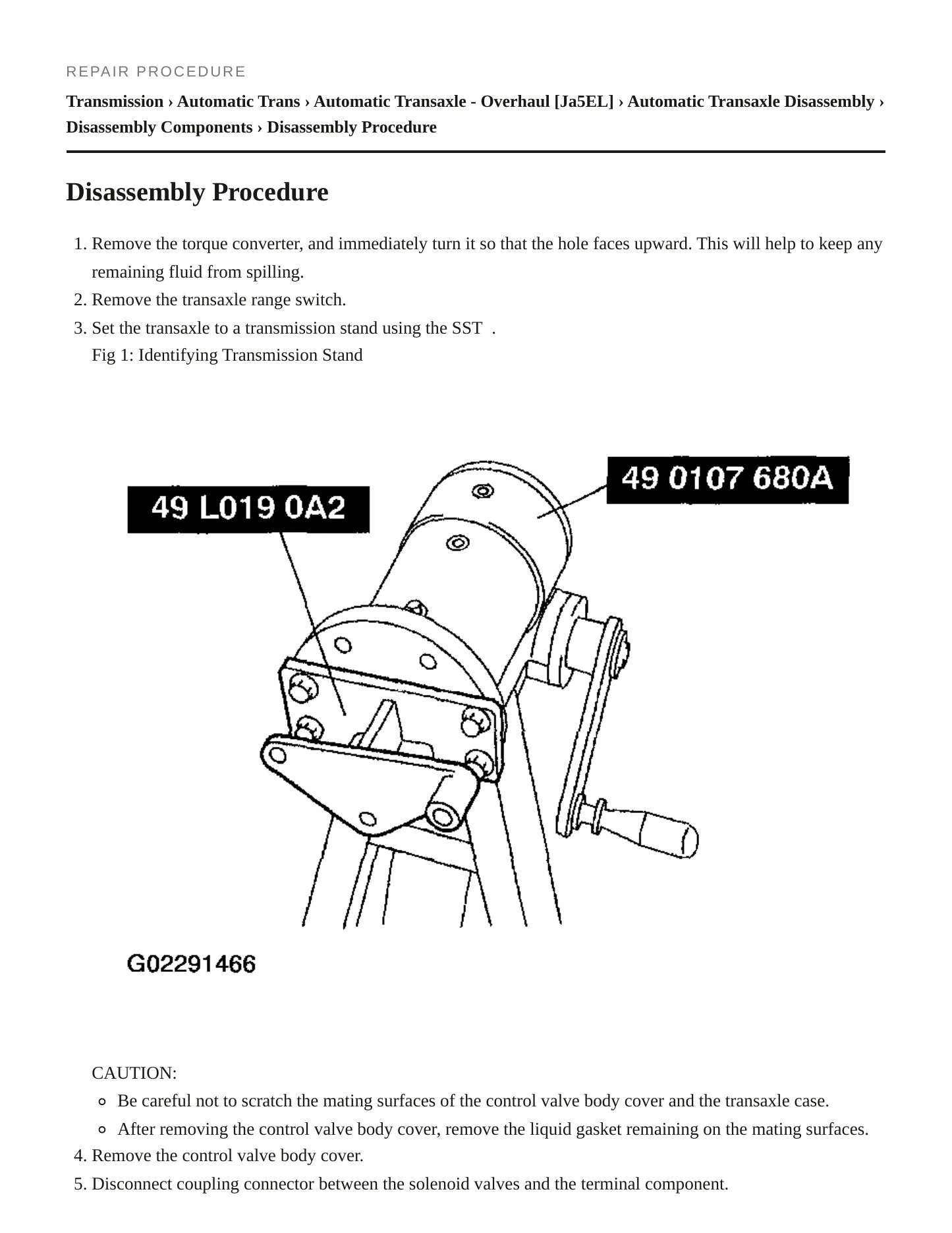 2005 Mazda MPV Service and Repair Manual preview page 4