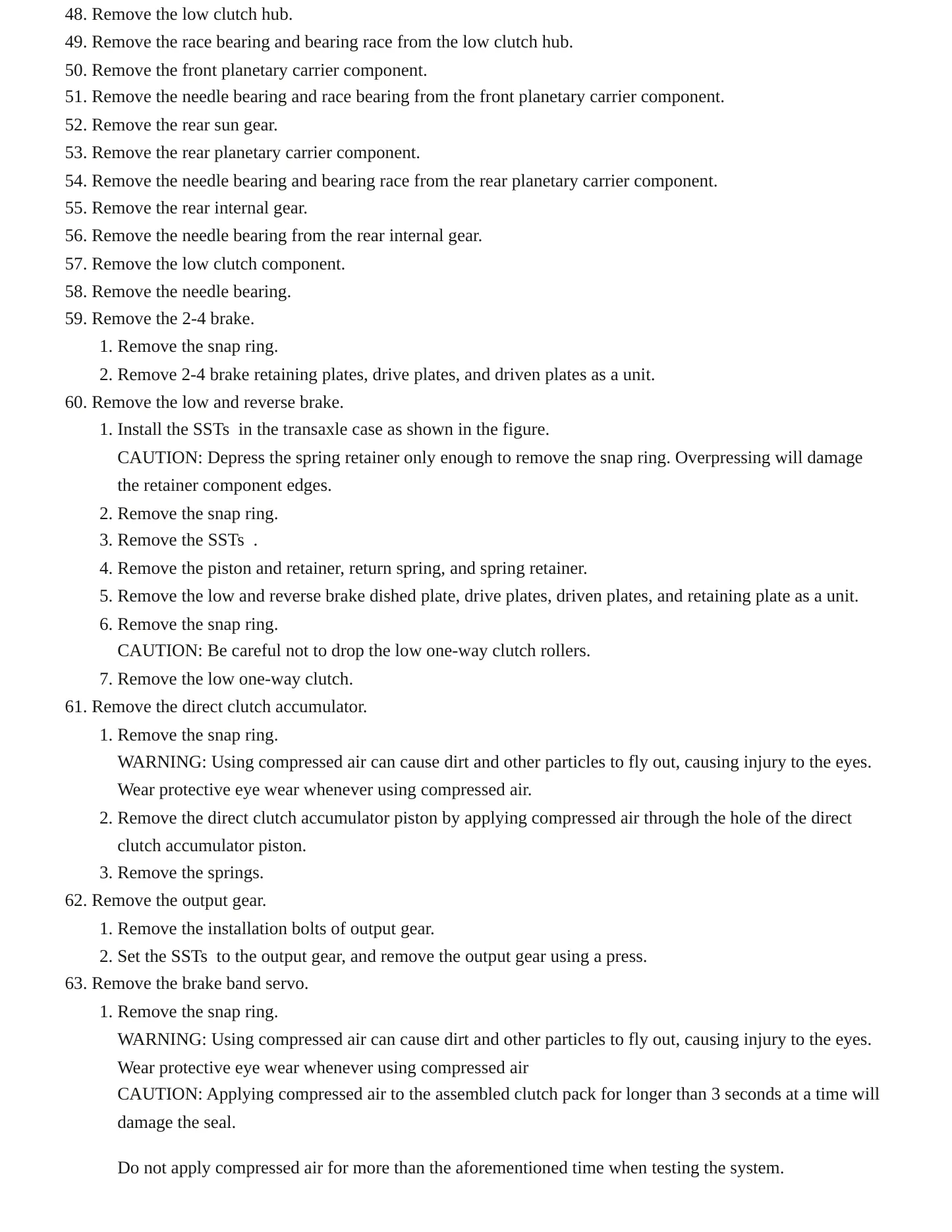 2006 Mazda MPV Service and Repair Manual preview page 10