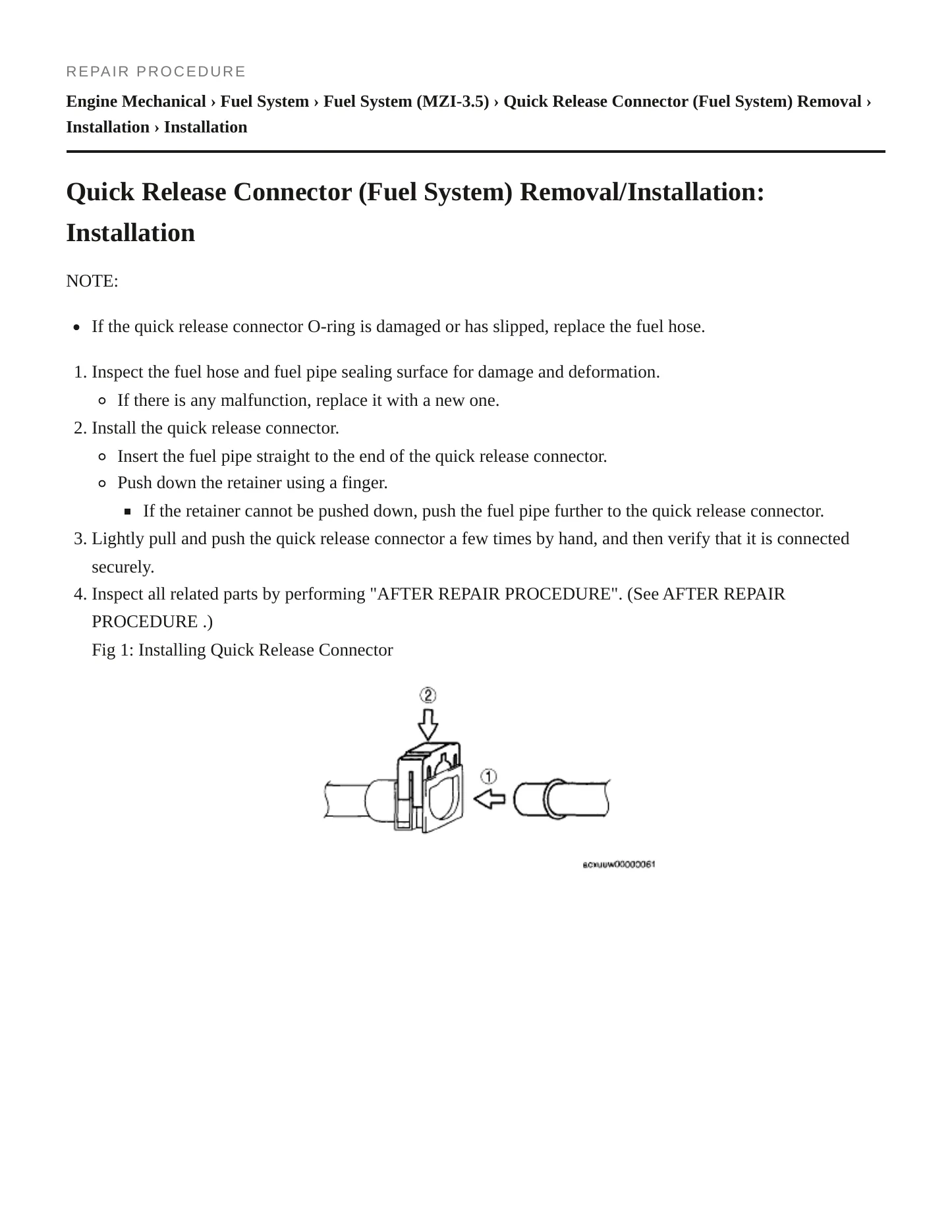2007 Mazda CX-9 Service and Repair Manual preview page 4
