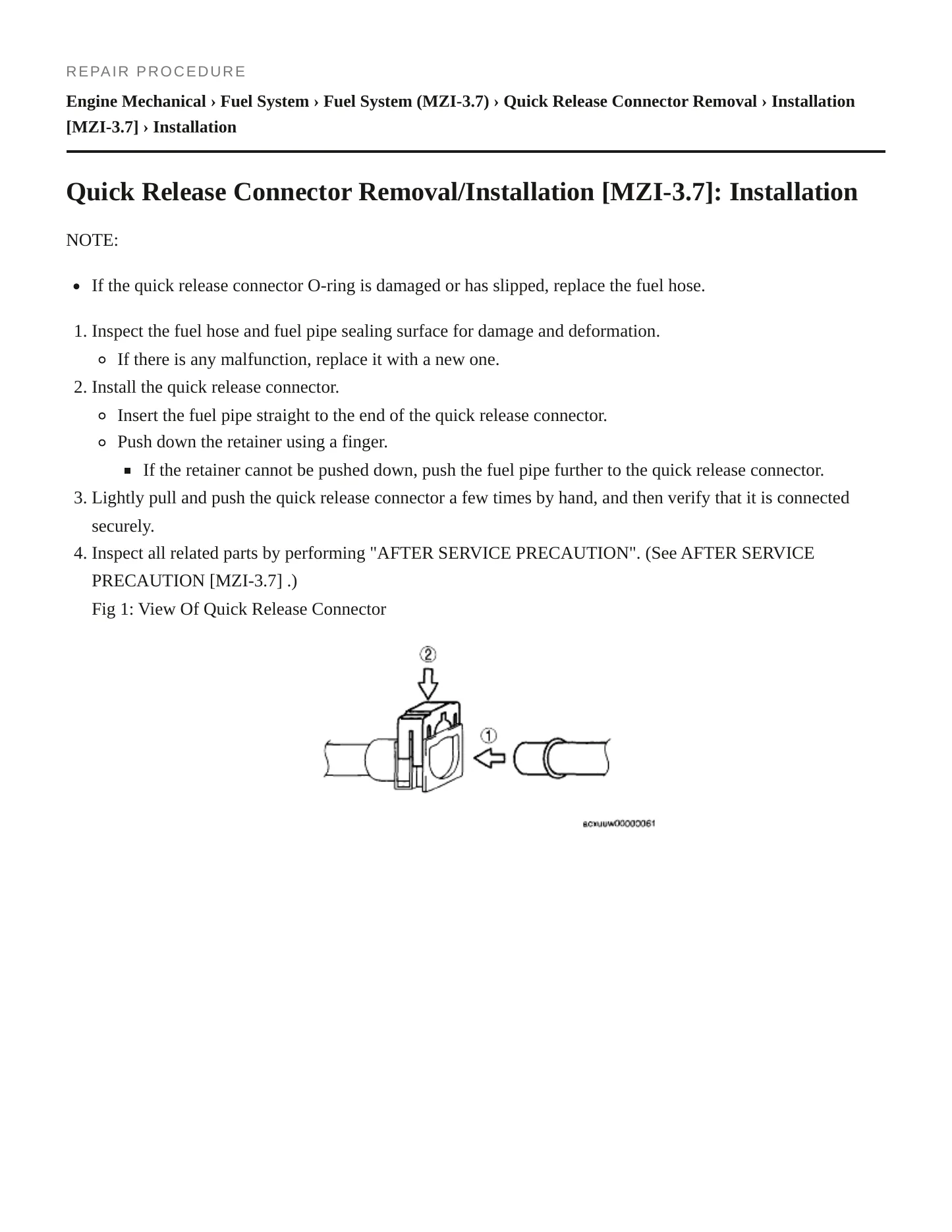 2008 Mazda CX-9 Service and Repair Manual preview page 4