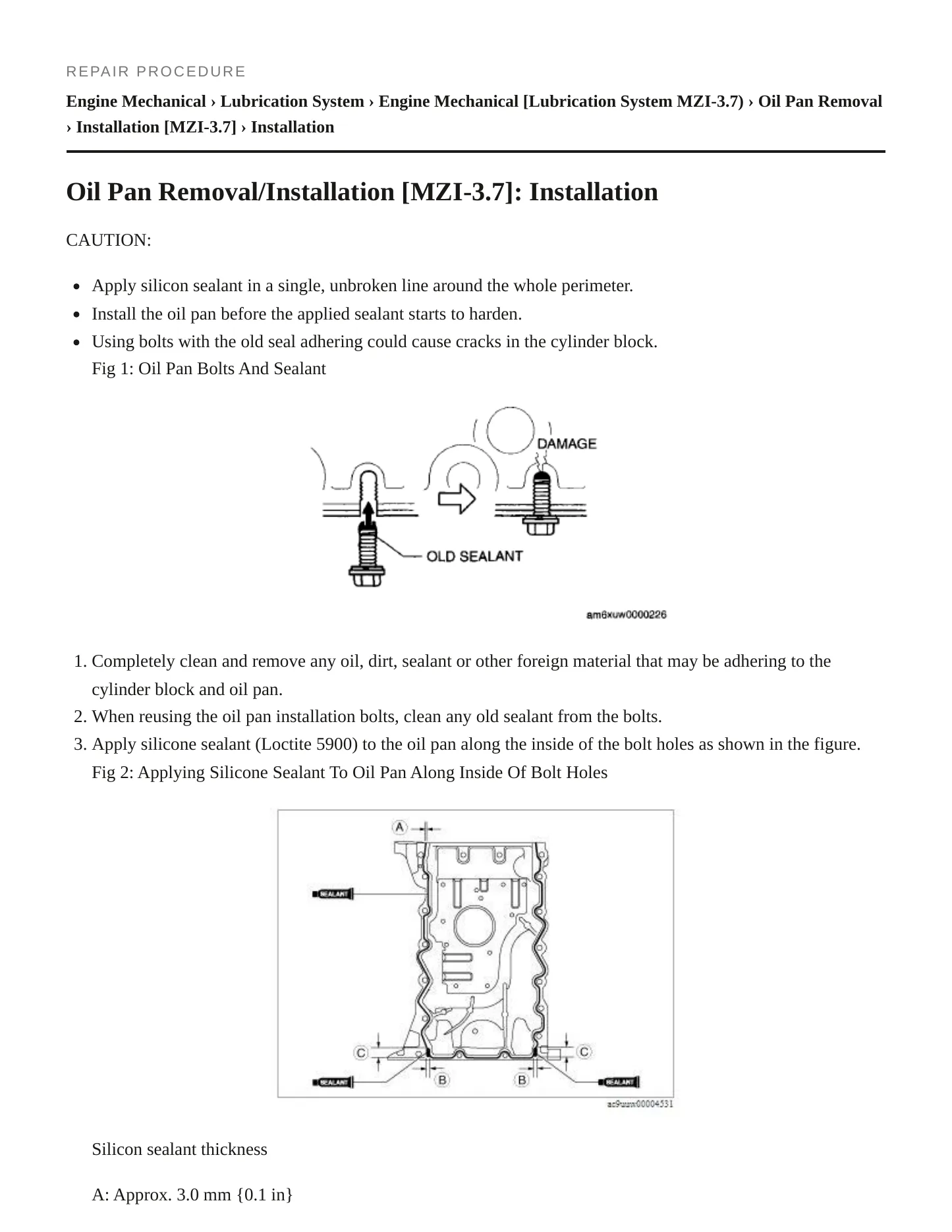 2009 Mazda 3 Sport Service and Repair Manual preview page 5
