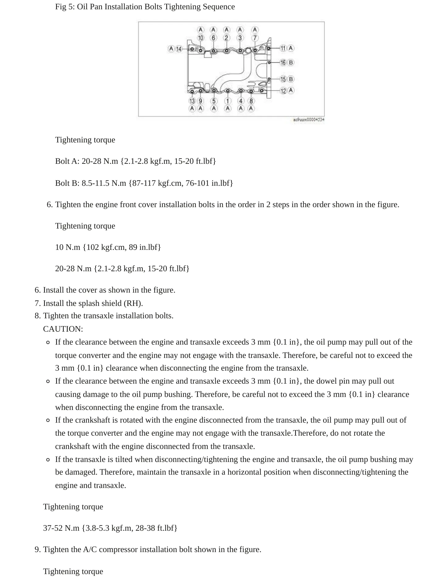 2009 Mazda 3 Sport Service and Repair Manual preview page 7