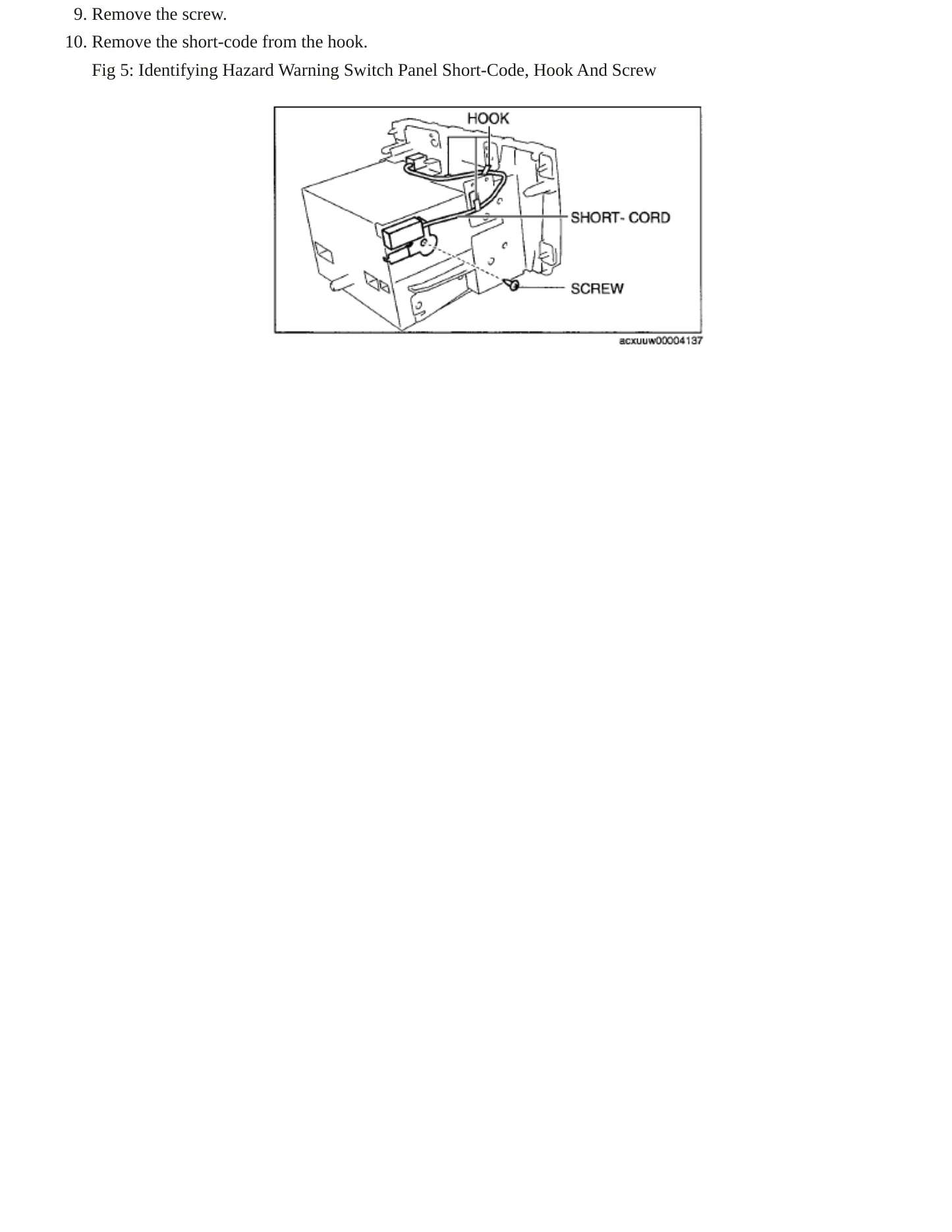 2010 Mazda CX-7 Service and Repair Manual preview page 8