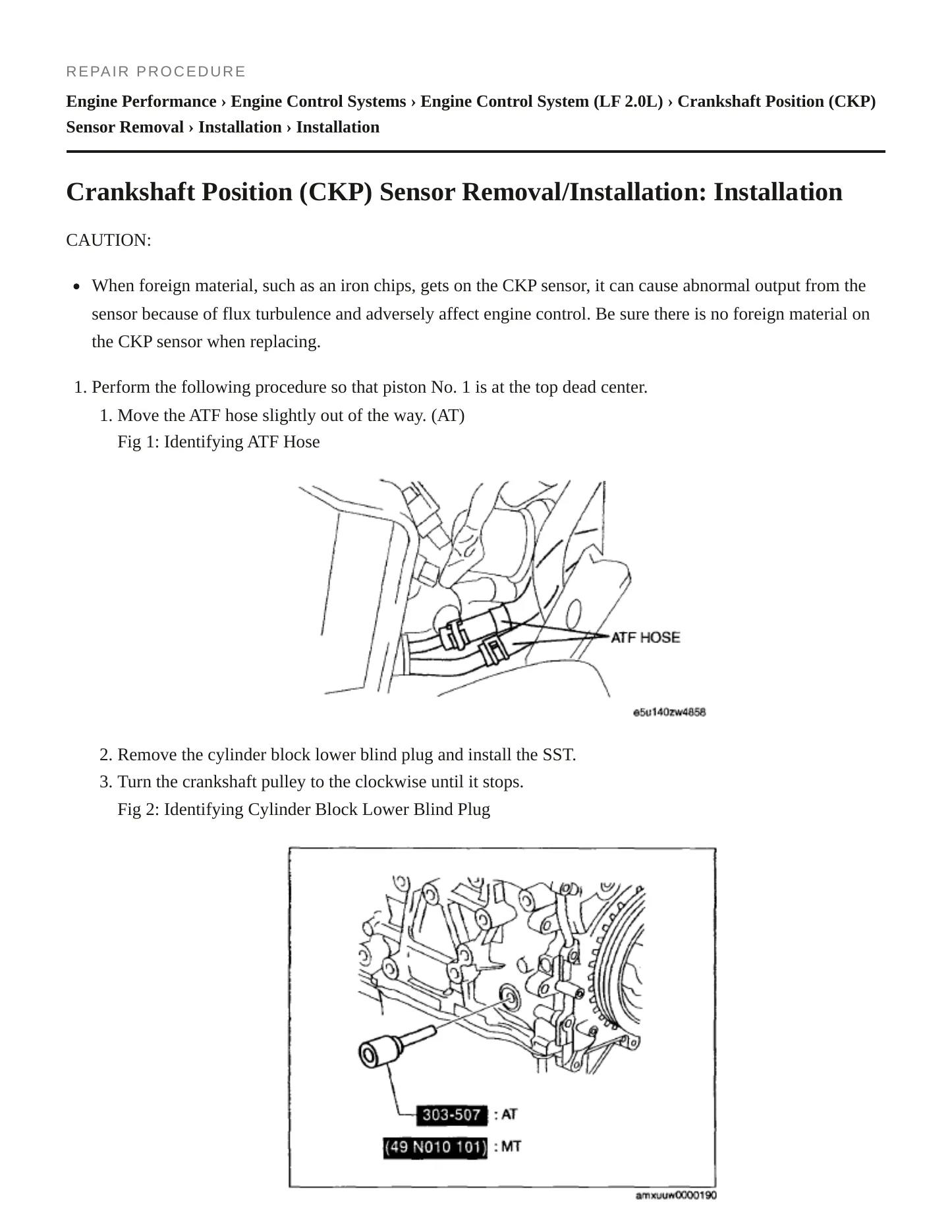 2011 Mazda MX-5 Miata Service and Repair Manual preview page 5