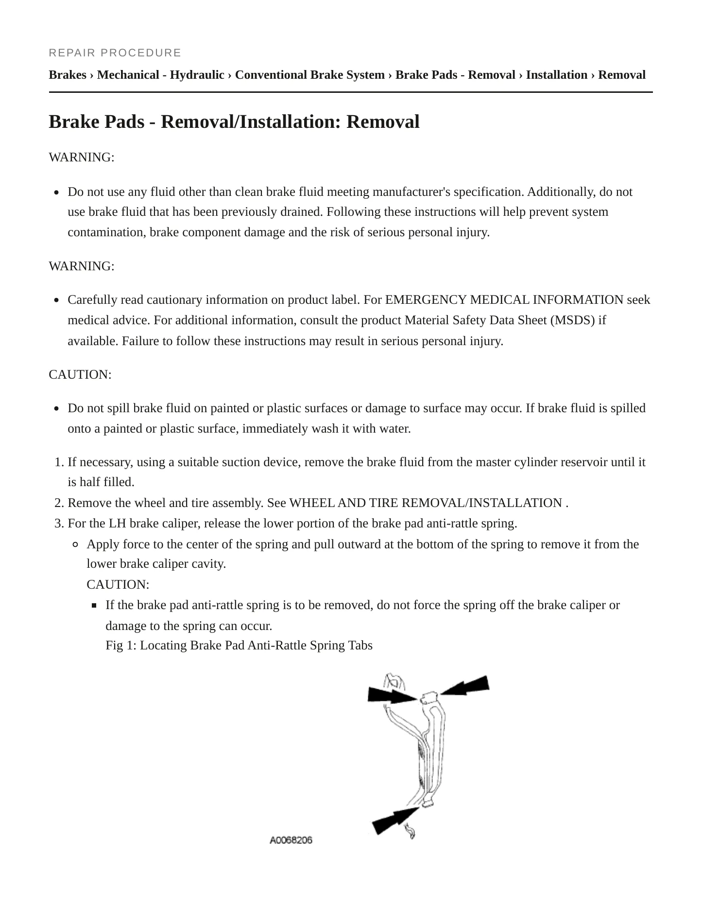 2011 Mazda Tribute Service and Repair Manual preview page 6