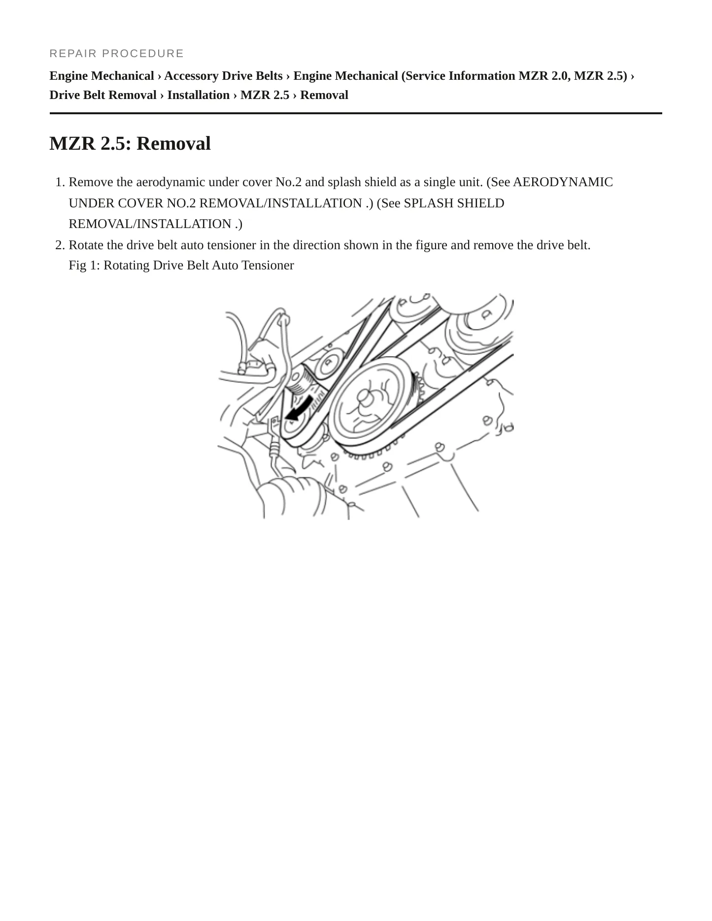 2012 Mazda 3 Service and Repair Manual preview page 5
