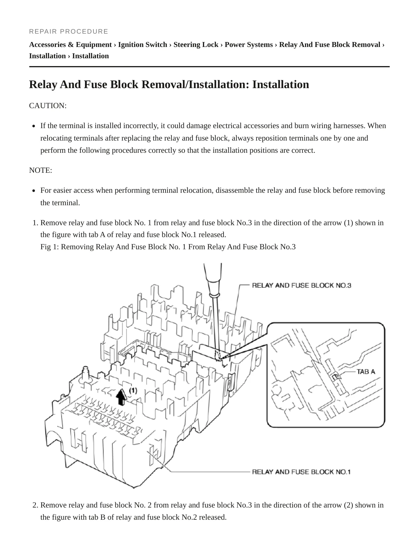 2012 Mazda 5 service manual page 4