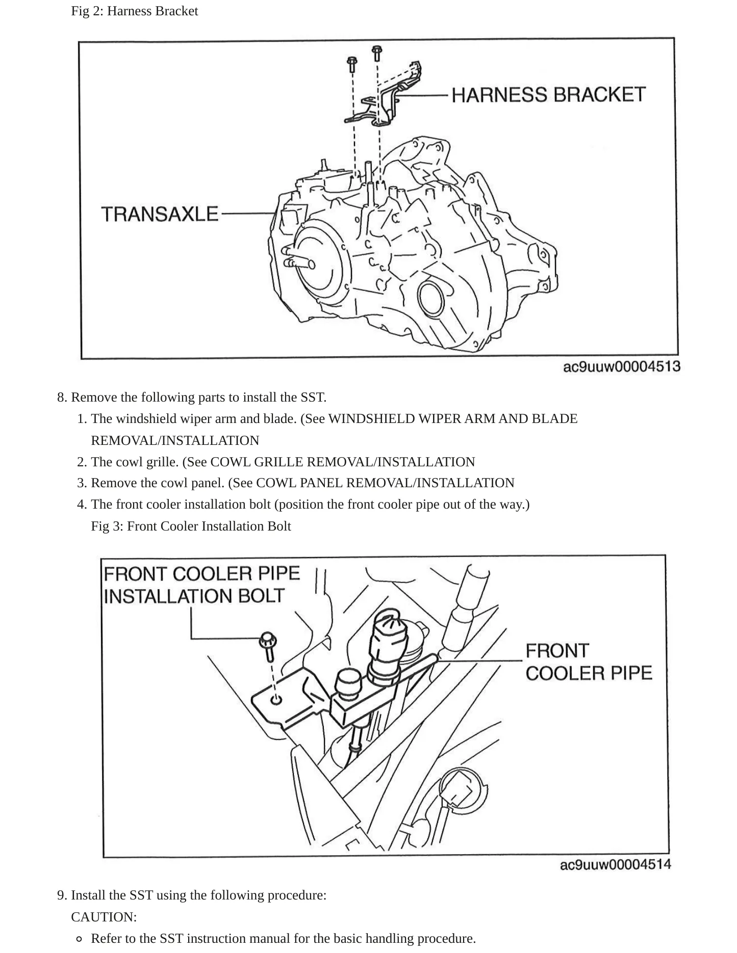 2013 Mazda CX-9 Service and Repair Manual preview page 5