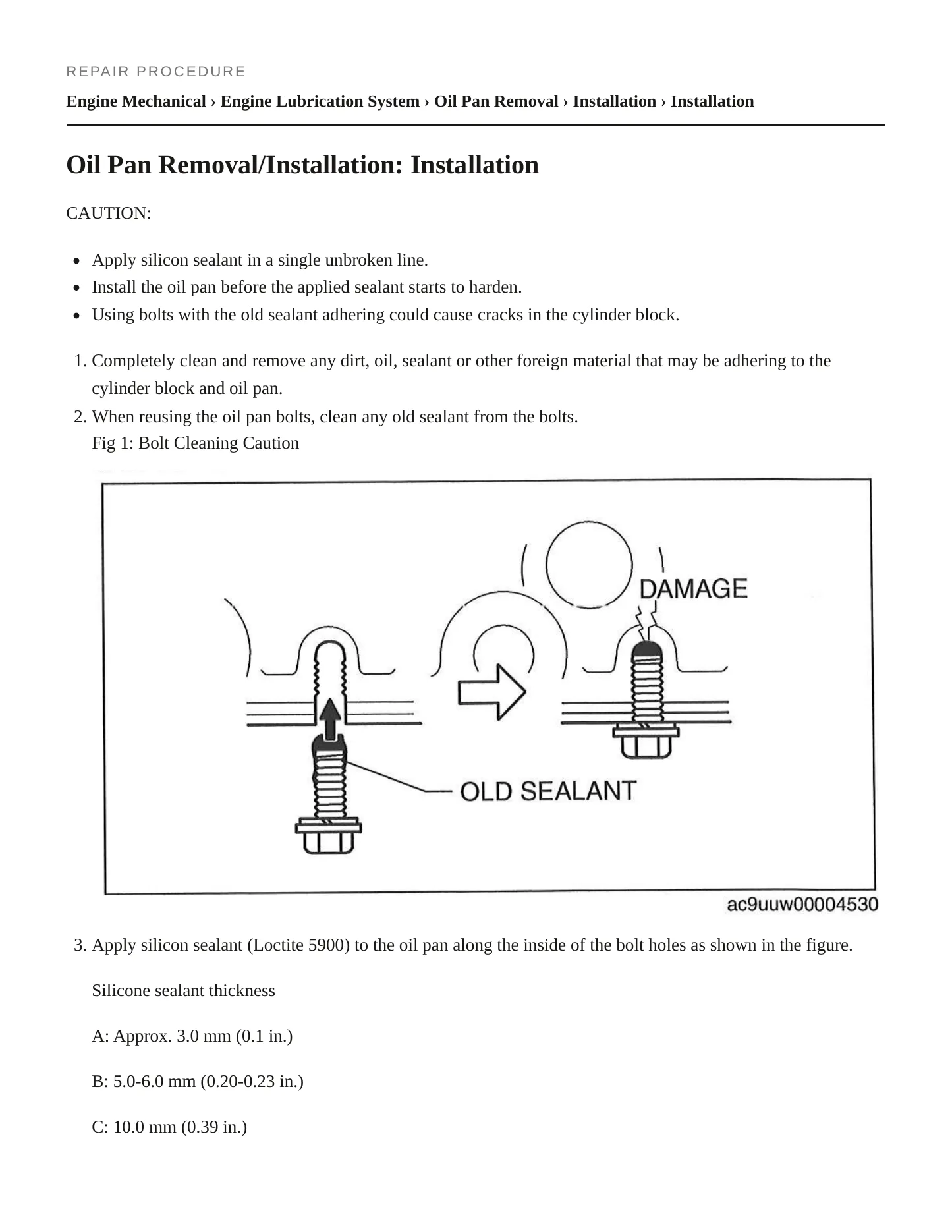 2014 Mazda CX-9 Service and Repair Manual preview page 4