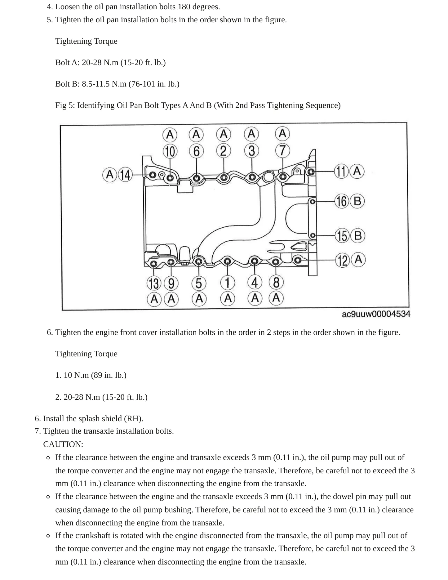 2014 Mazda CX-9 Service and Repair Manual preview page 7