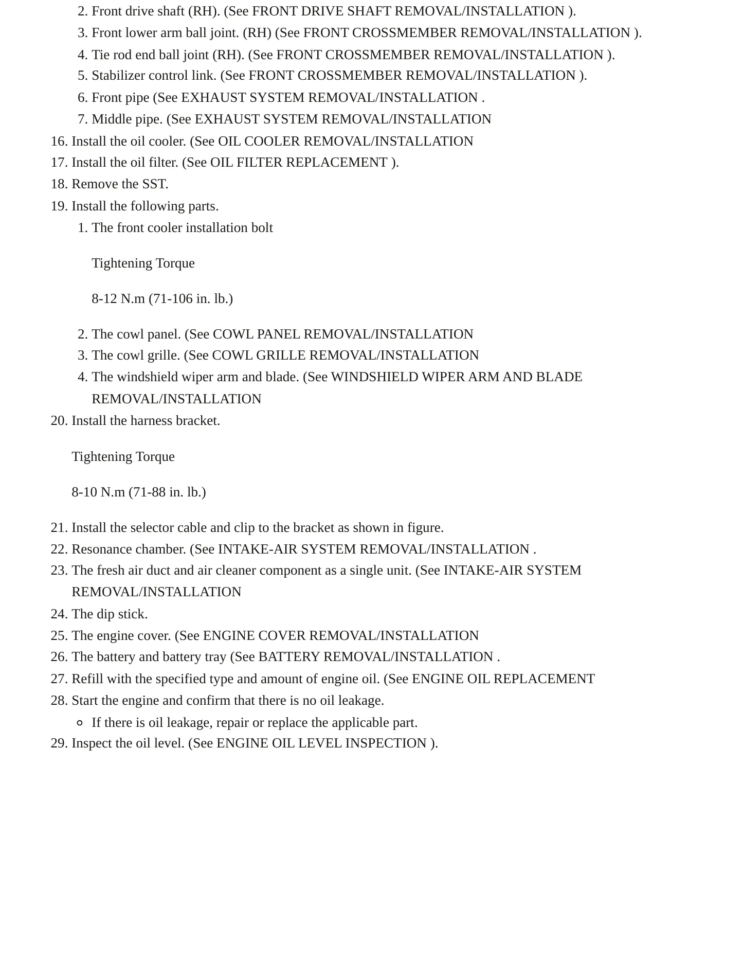 2014 Mazda CX-9 Service and Repair Manual preview page 9