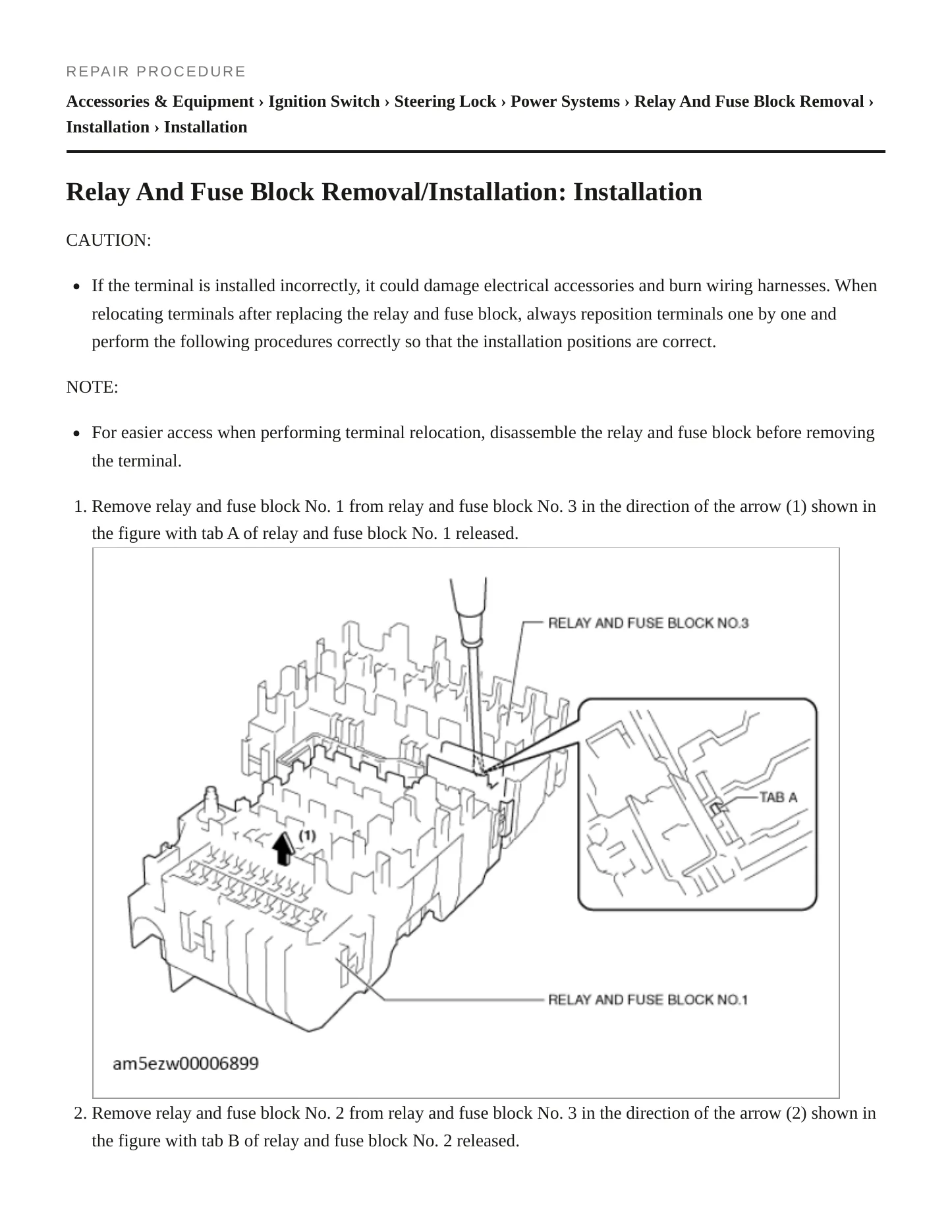 2016 Mazda 5 Service and Repair Manual preview page 5