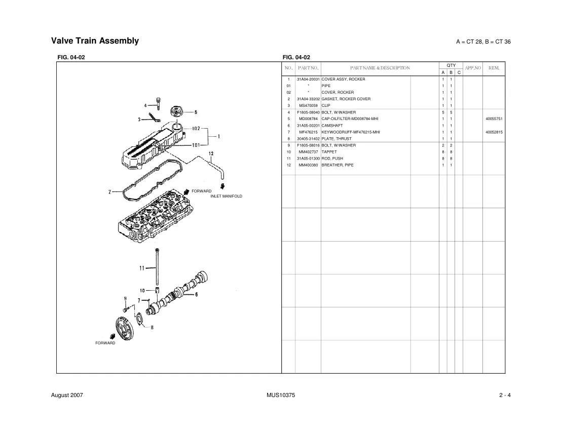 Mccormick CT Series CT28 CT36 Tractor Service & Repair Manual preview page 6