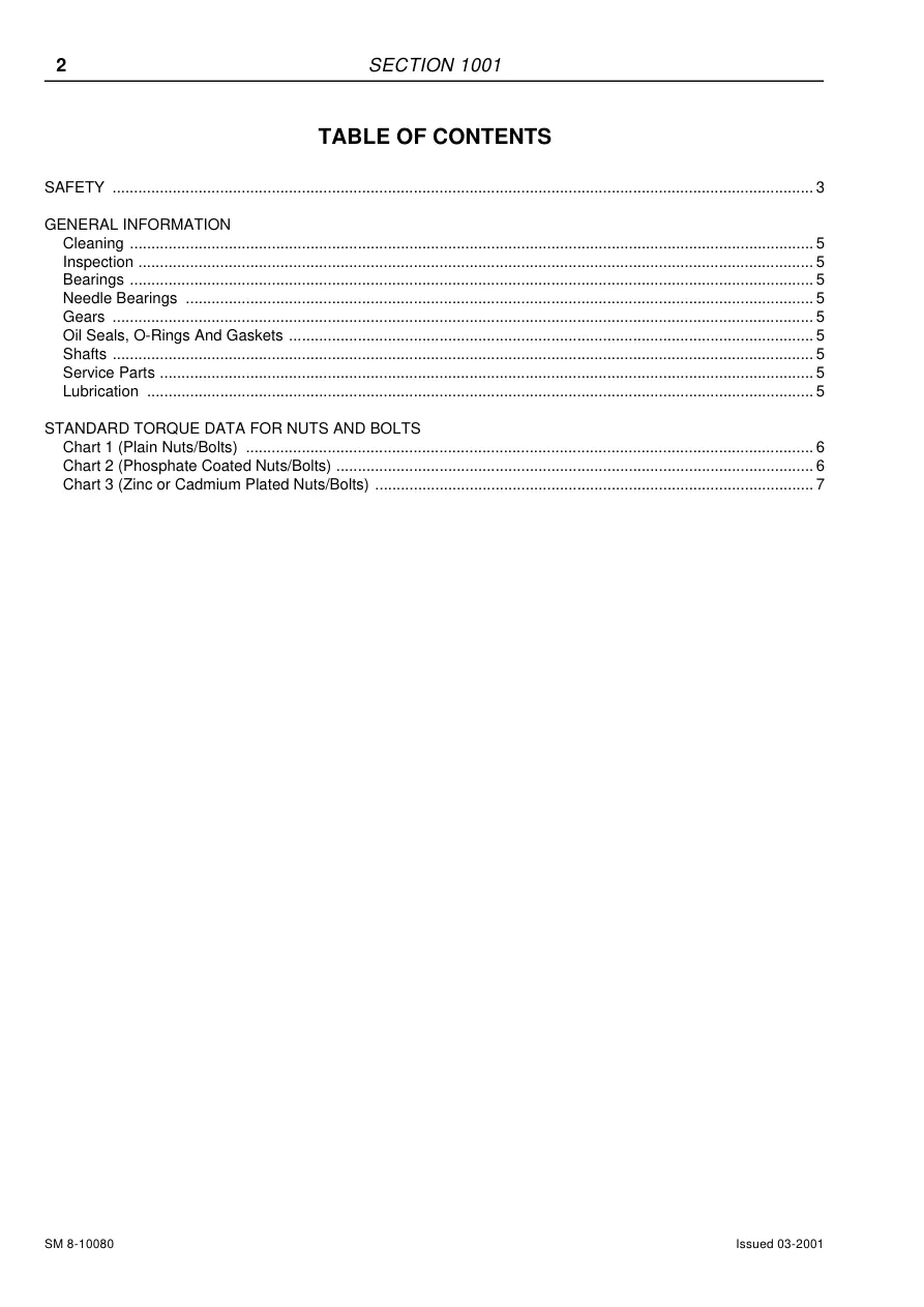 Mccormick CX75 CX85 CX95 CX105 Tractor Service & Repair Manual preview page 4