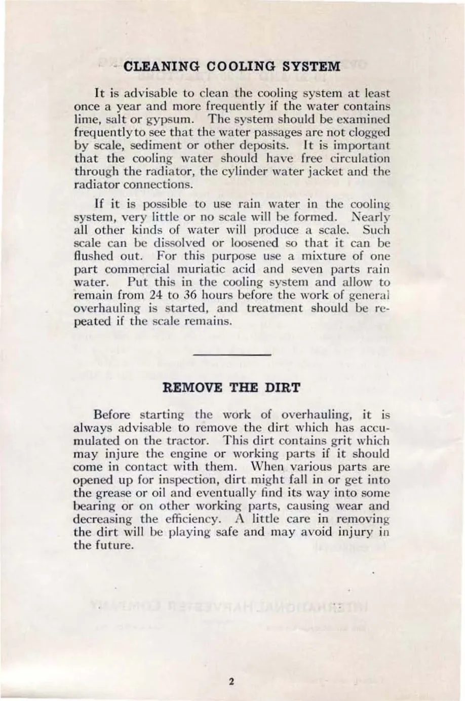Mccormick Deering 10-20 Tractor Service & Repair Manual preview page 4