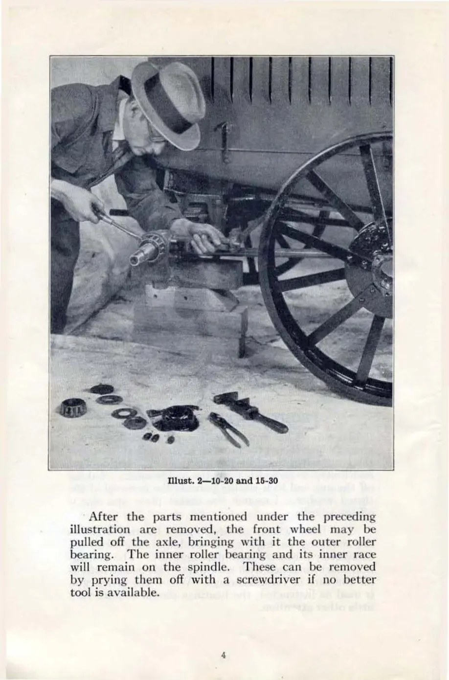 Mccormick Deering 10-20 Tractor Service & Repair Manual preview page 6