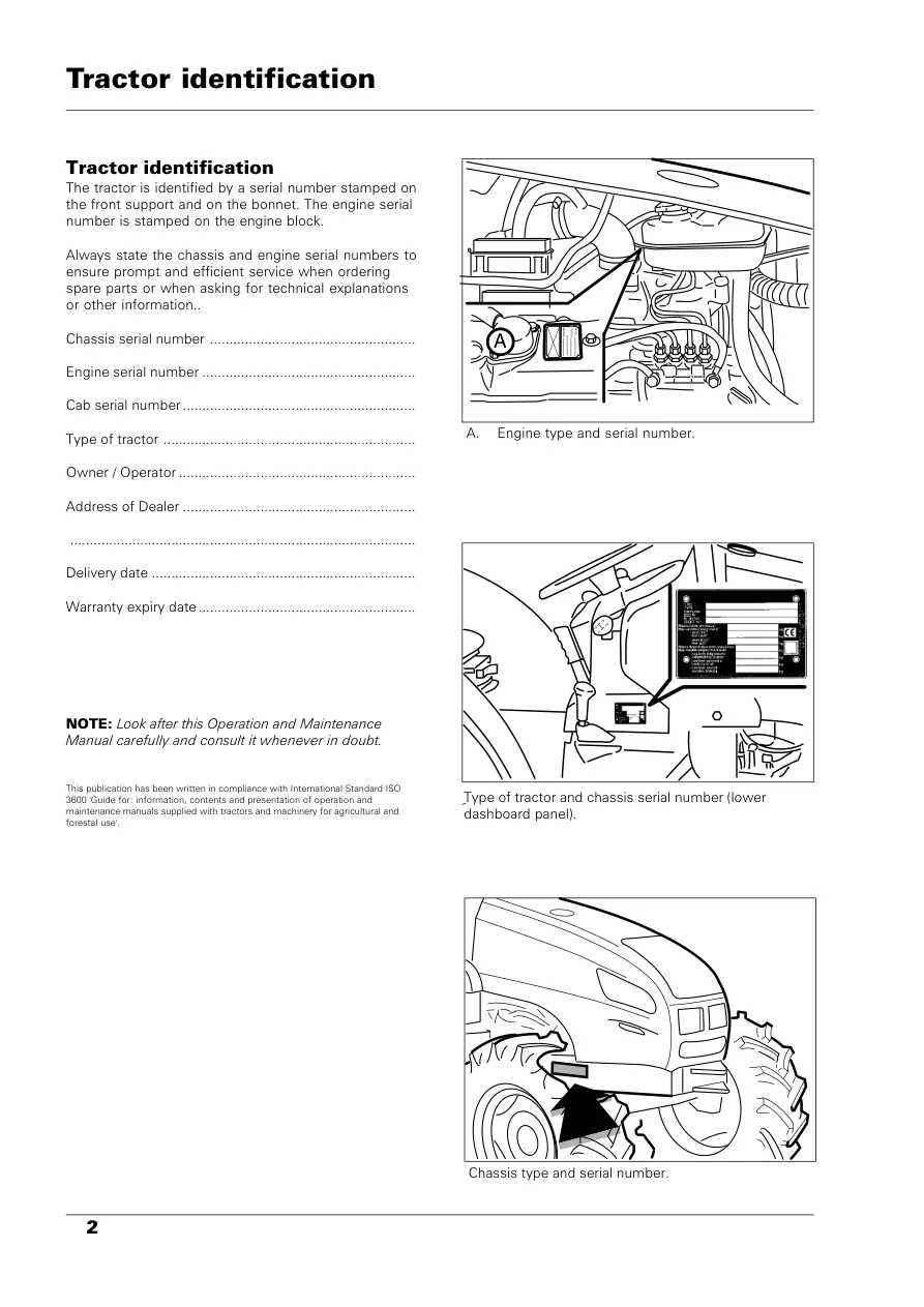 Mccormick GM40 GM45 GM50 Tractor Operation Service & Repair Manual preview page 2