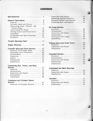 Mccormick IH B-275 Tractor Diesel Engine Service & Repair Manual preview page 2