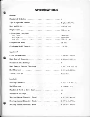 Mccormick IH International Harvester B275 B-275 Diesel Tractor -3 Service & Repair Manual Set preview page 3