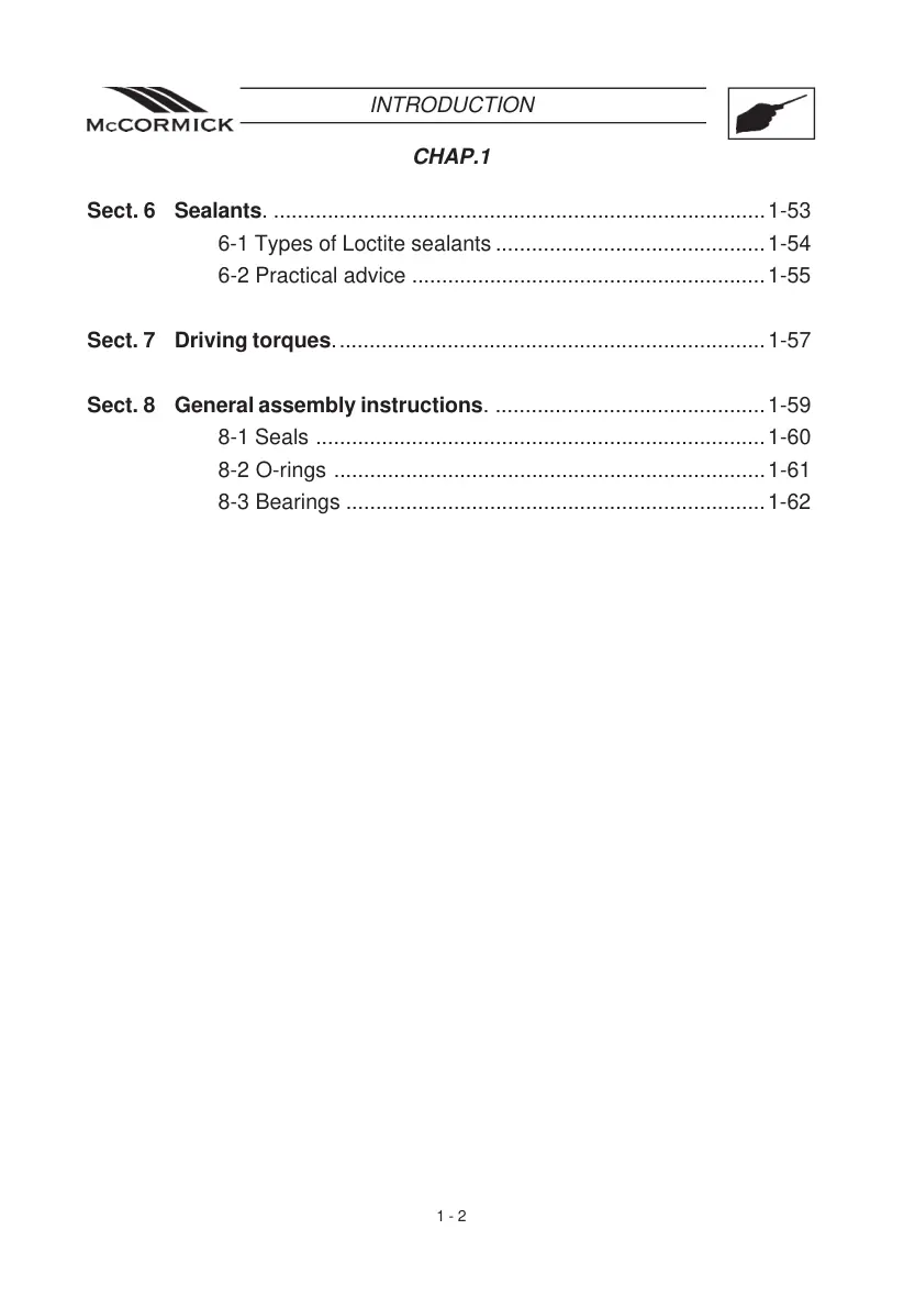 Mccormick Landini Series F 60 70 80 75 85 95 105 GE-XL Tractor Service & Repair Manual preview page 5