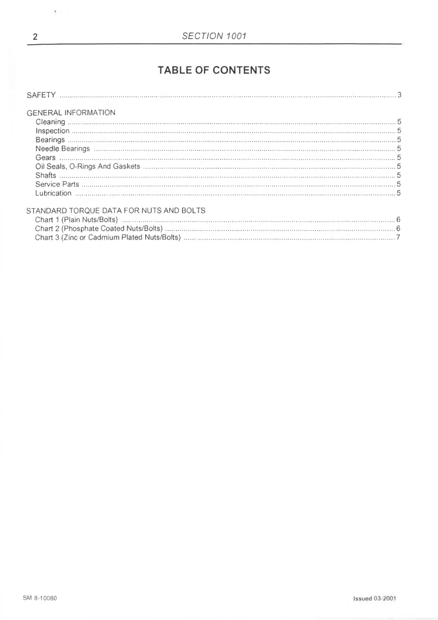 Mccormick MTX Series Tractor Service & Repair Manual preview page 6