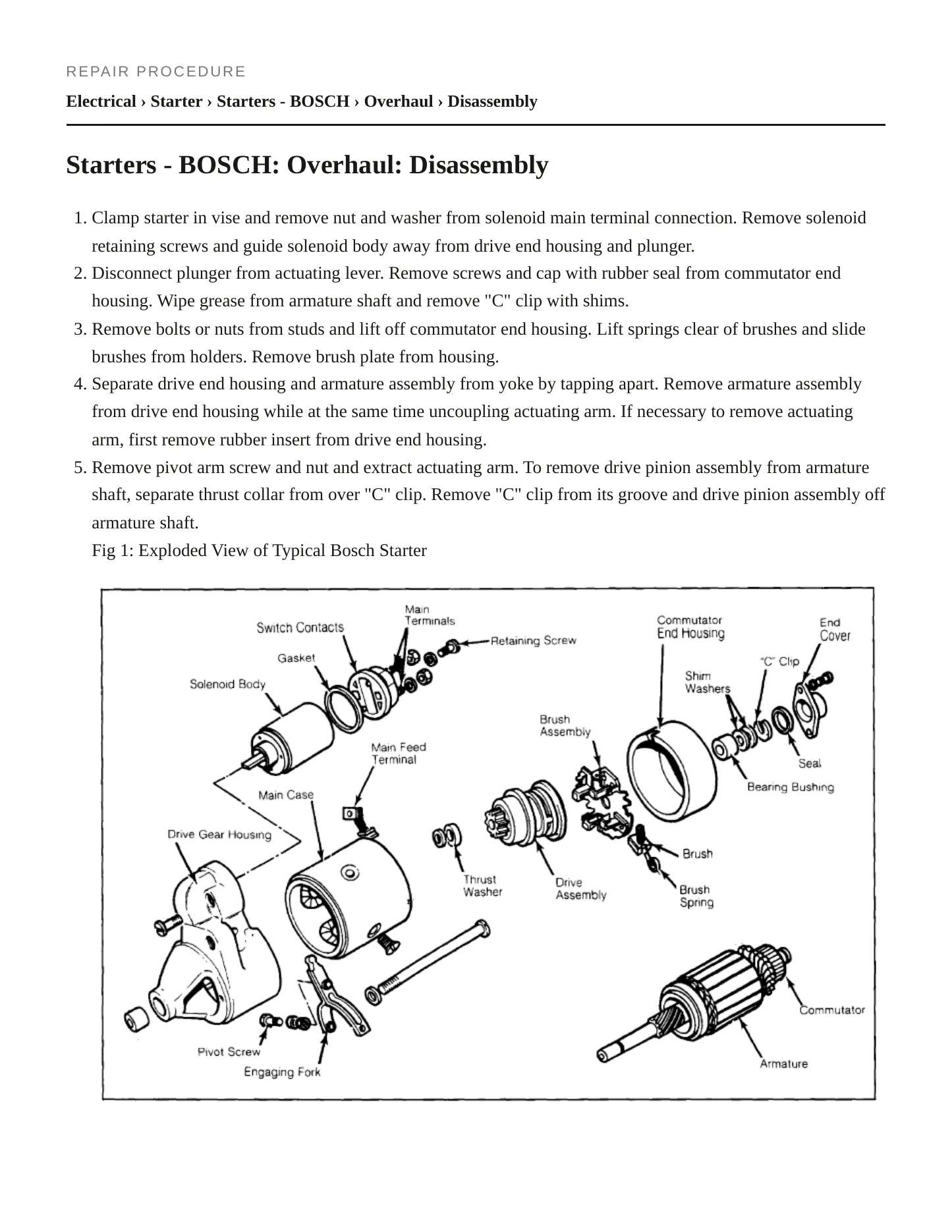 1982 Mercedes-Benz 300SD Service and Repair Manual preview page 4