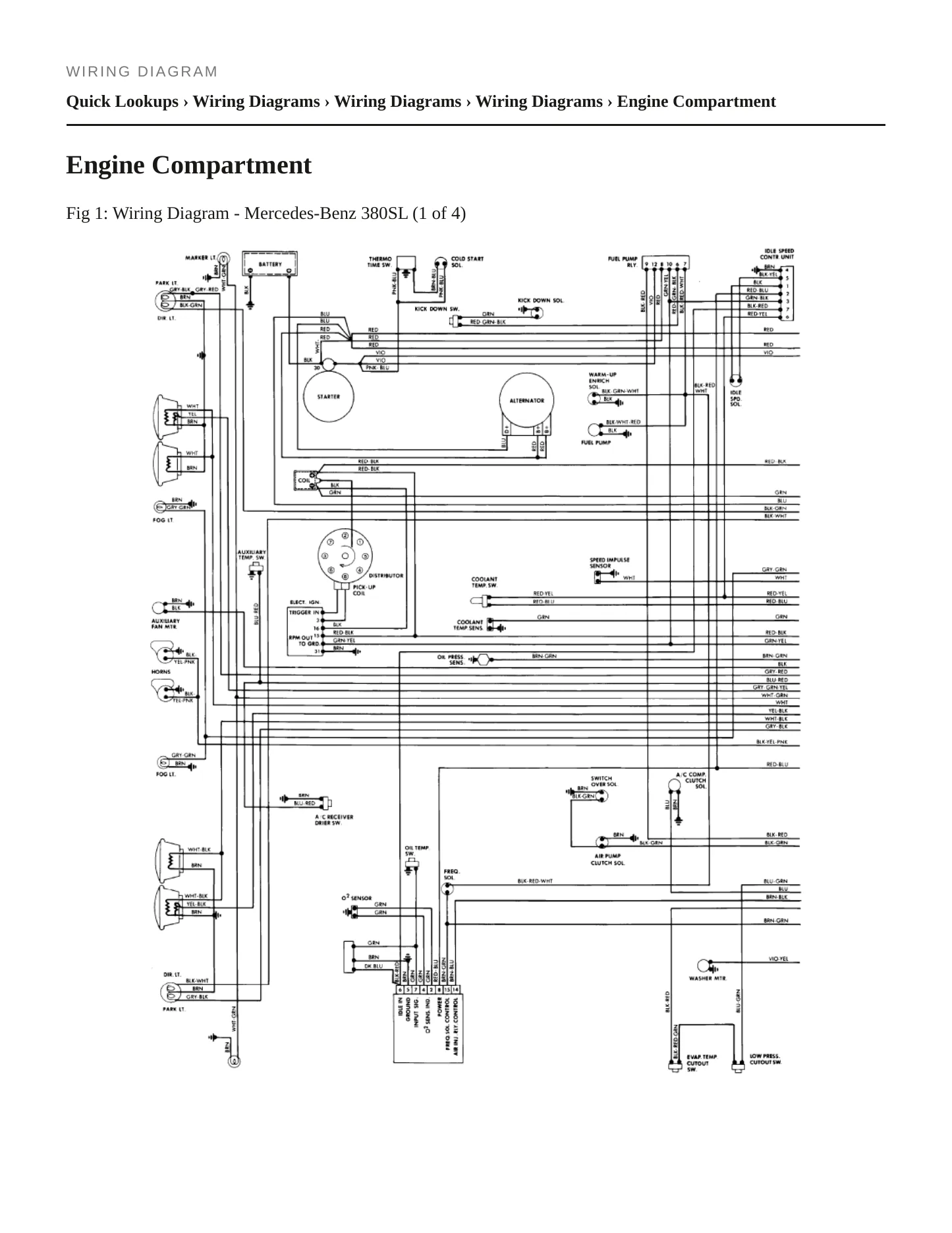 1982 Mercedes-Benz 380SL Service and Repair Manual preview page 5